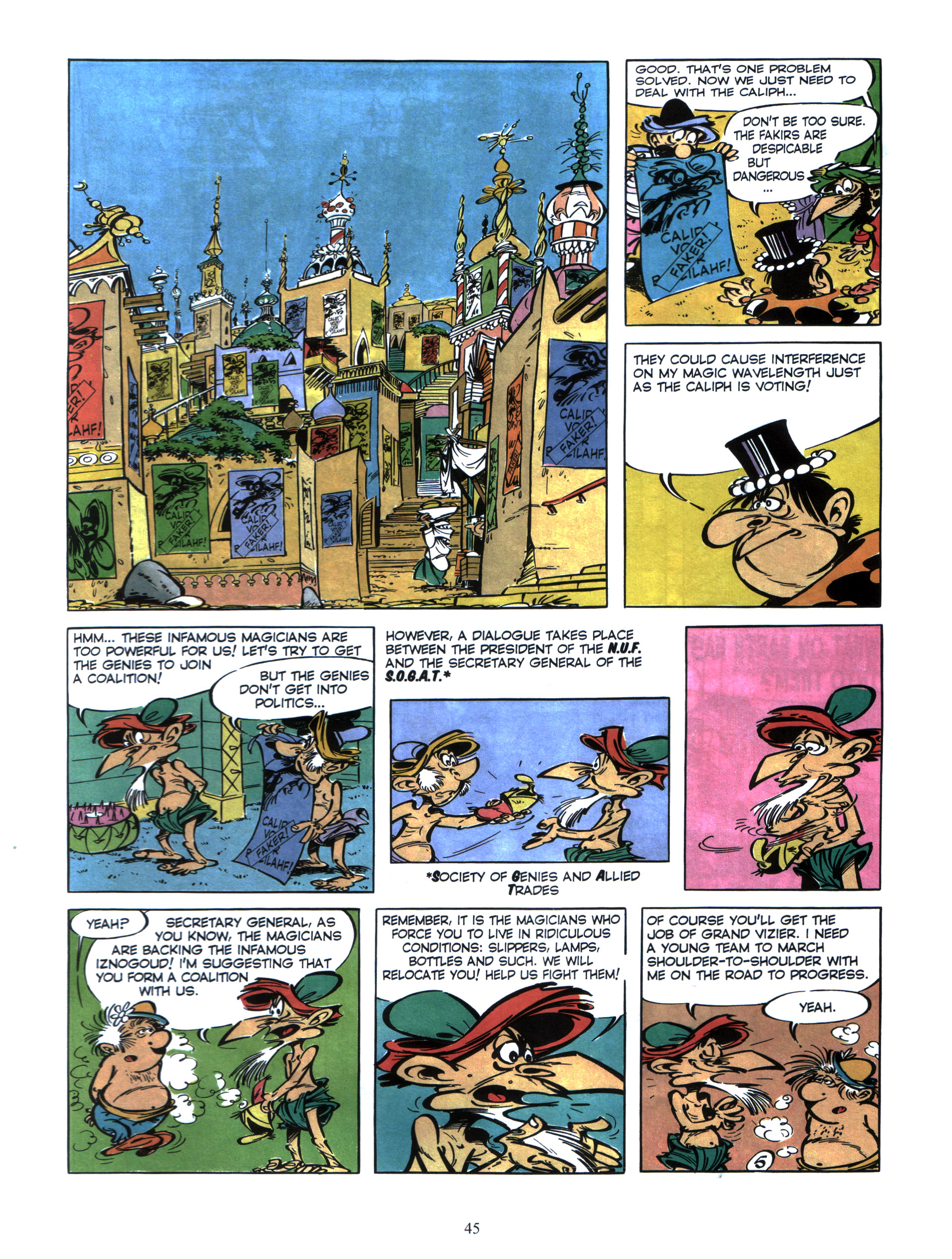 Read online Iznogoud comic -  Issue #3 - 43