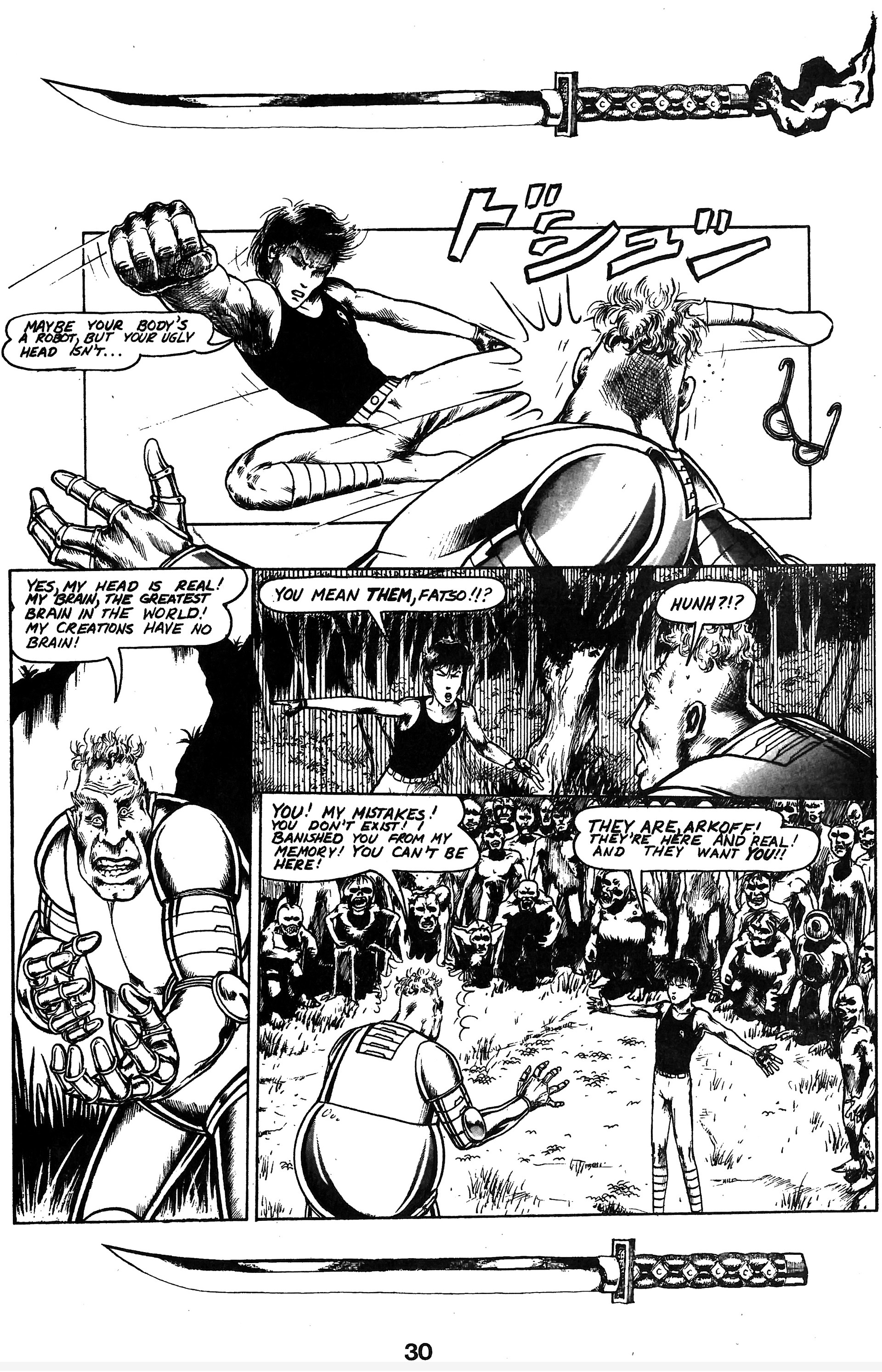 Read online Samurai (1984) comic -  Issue #3 - 21