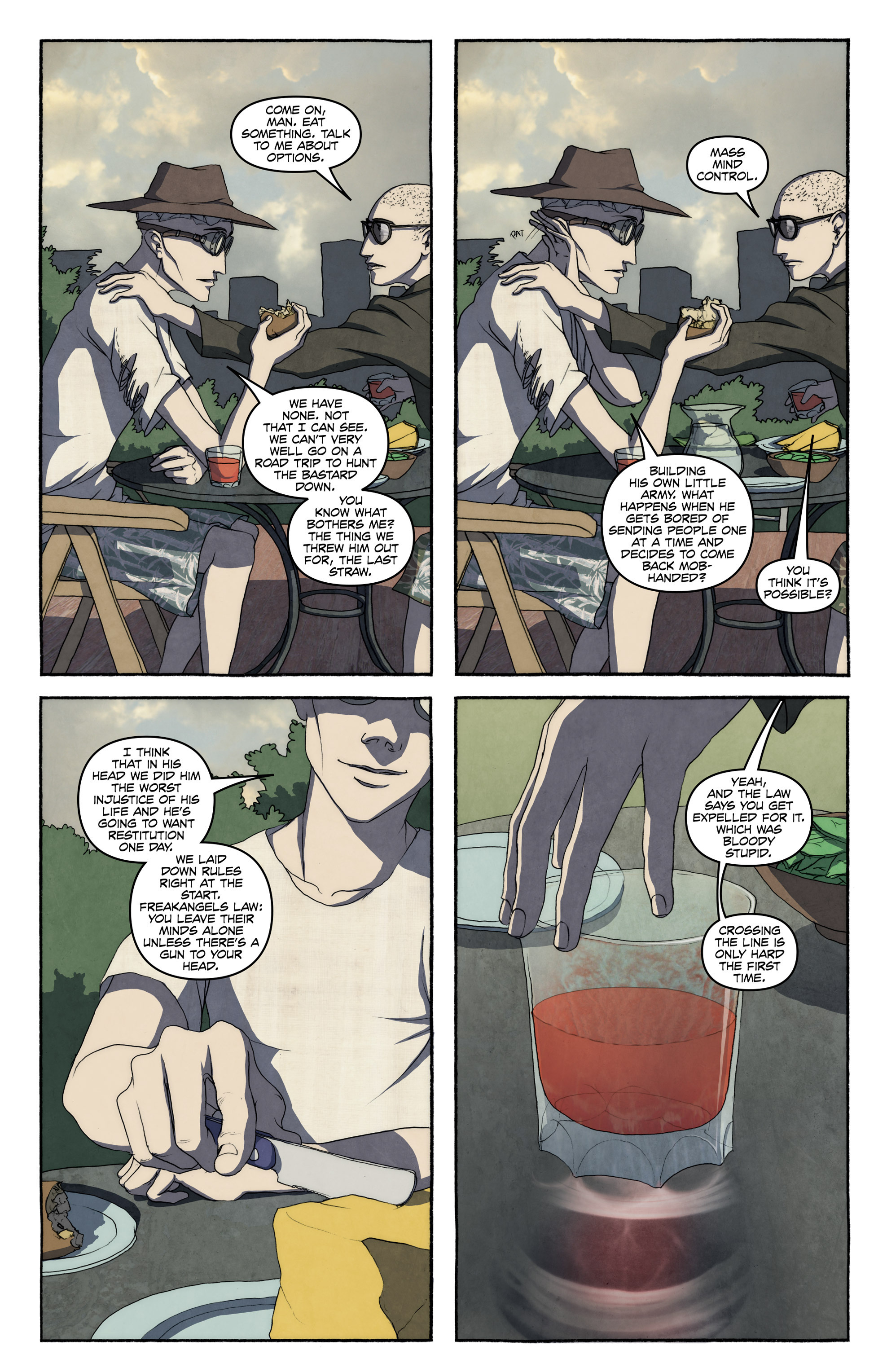 Read online FreakAngels comic -  Issue #1 - 61