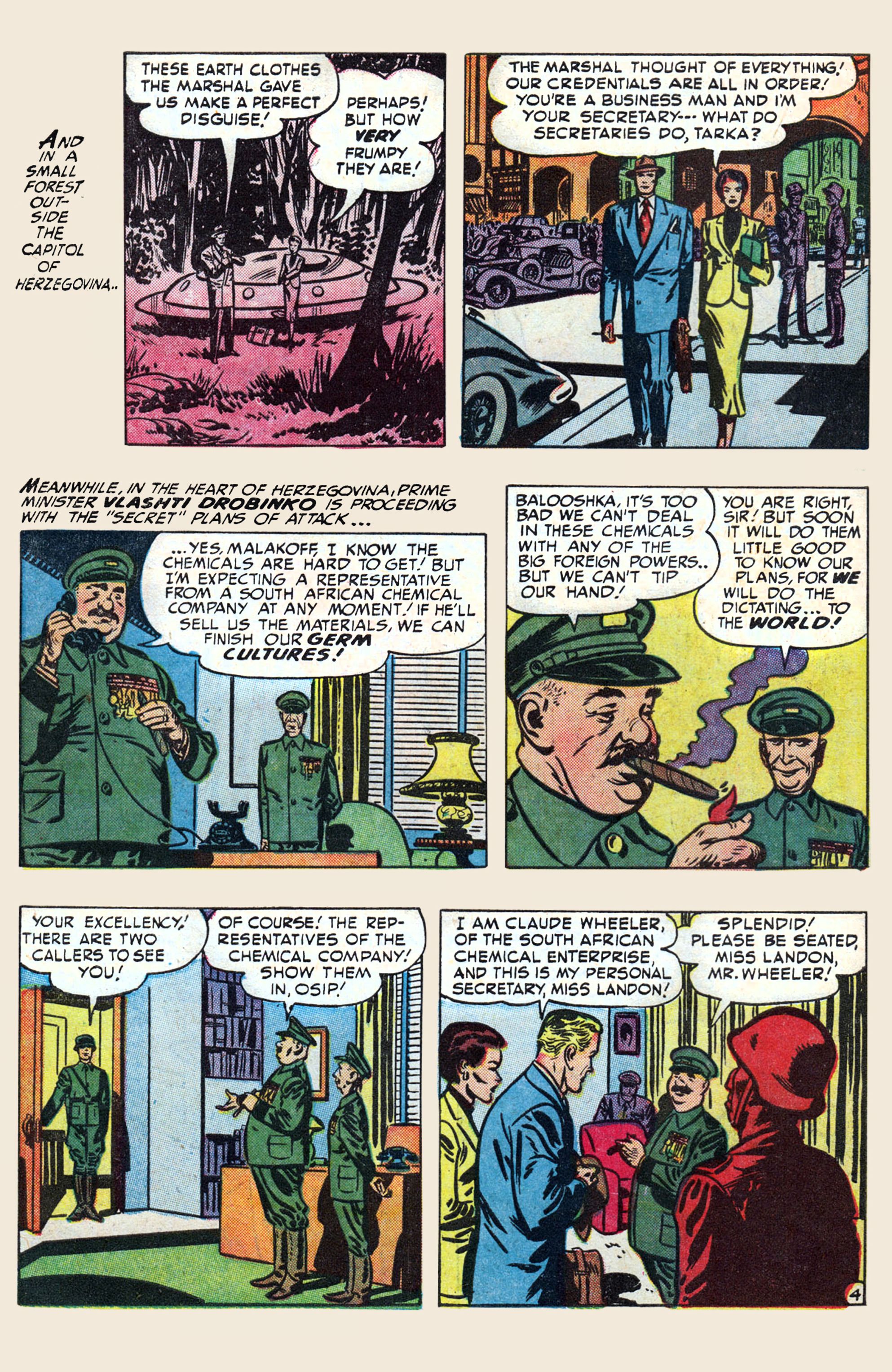 Read online J. Werner presents Classic Pulp comic -  Issue # Sci-Fi - 24