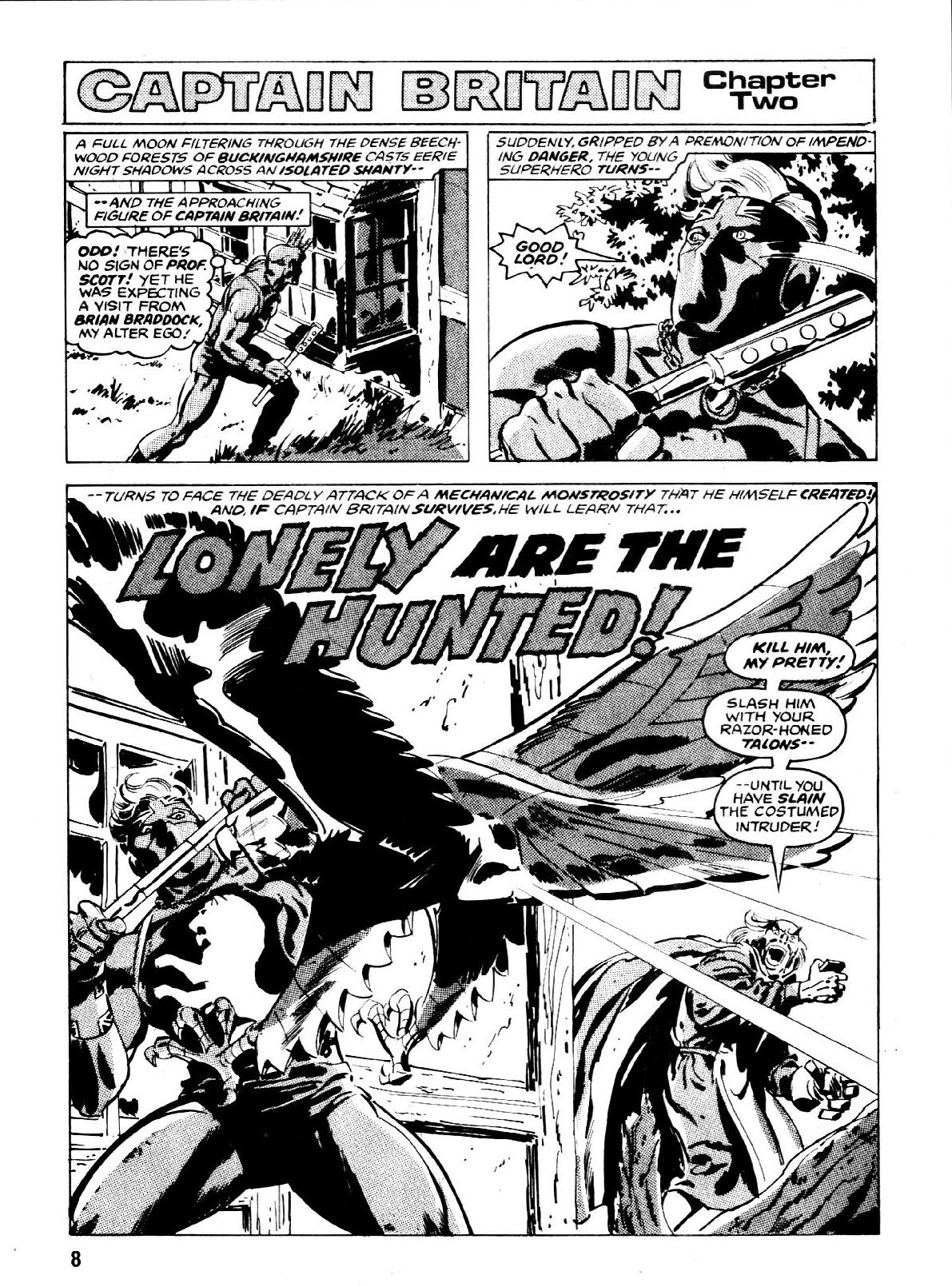 Read online Captain Britain Summer Special comic -  Issue #1 - 8