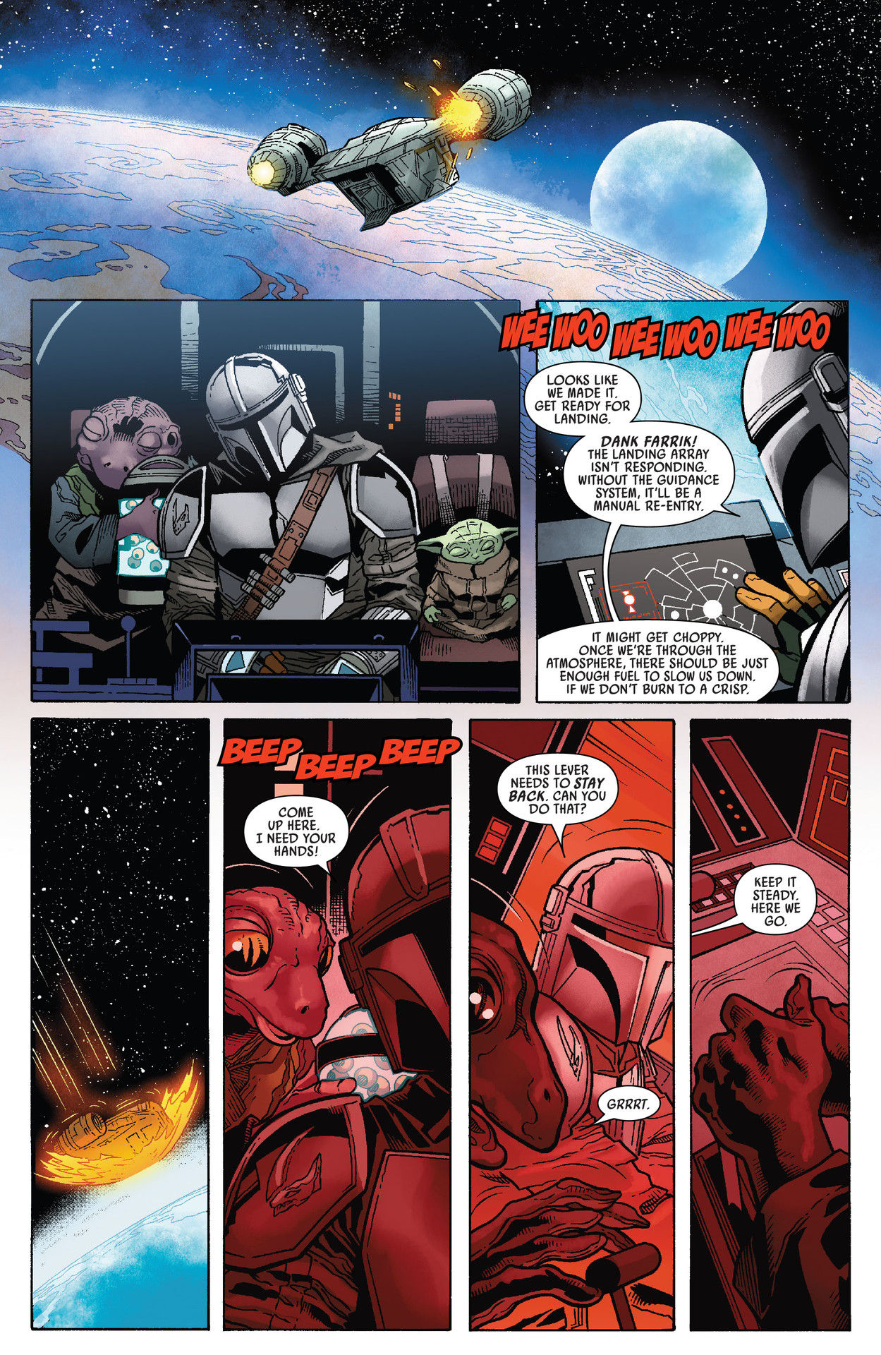 Read online Star Wars: The Mandalorian Season 2 comic -  Issue #3 - 3