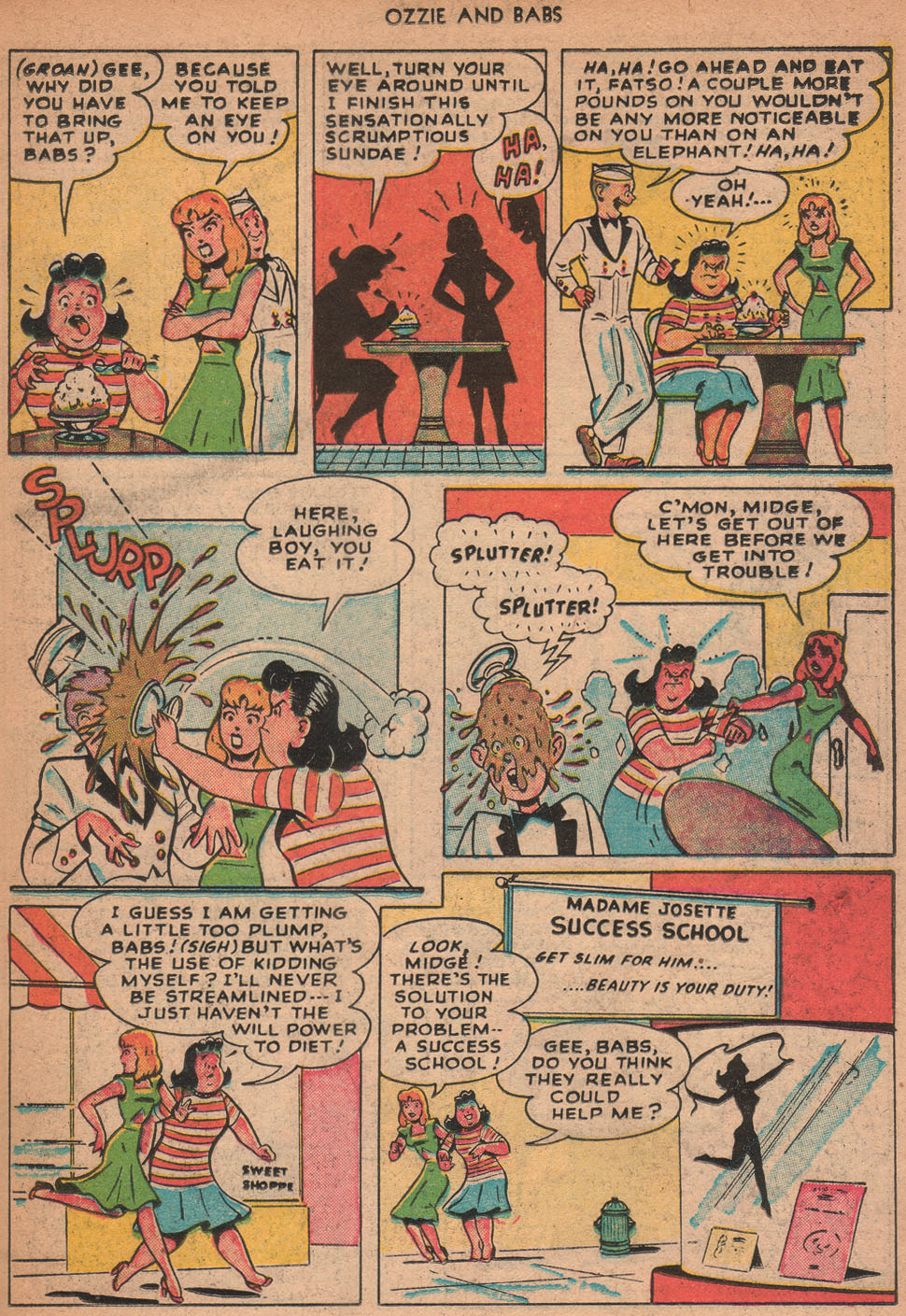 Read online Ozzie And Babs comic -  Issue #8 - 27