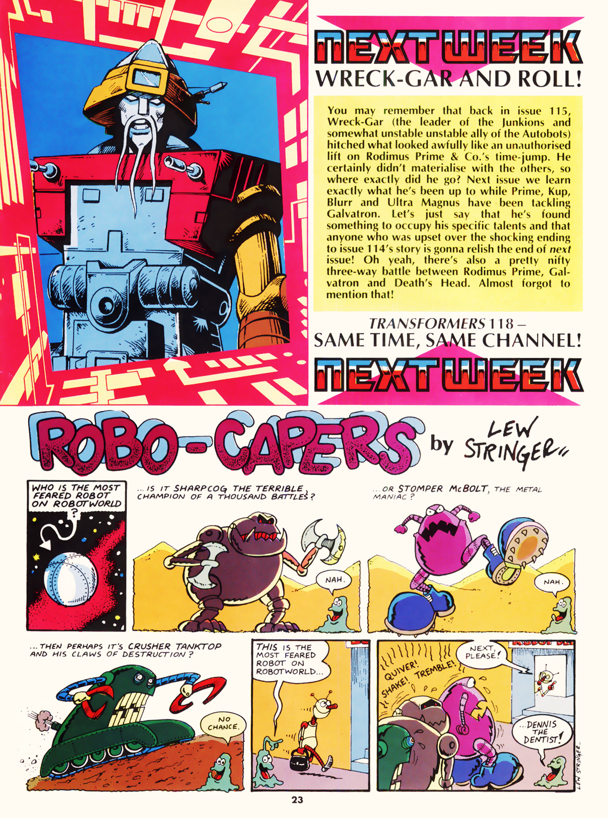 Read online The Transformers (UK) comic -  Issue #117 - 16