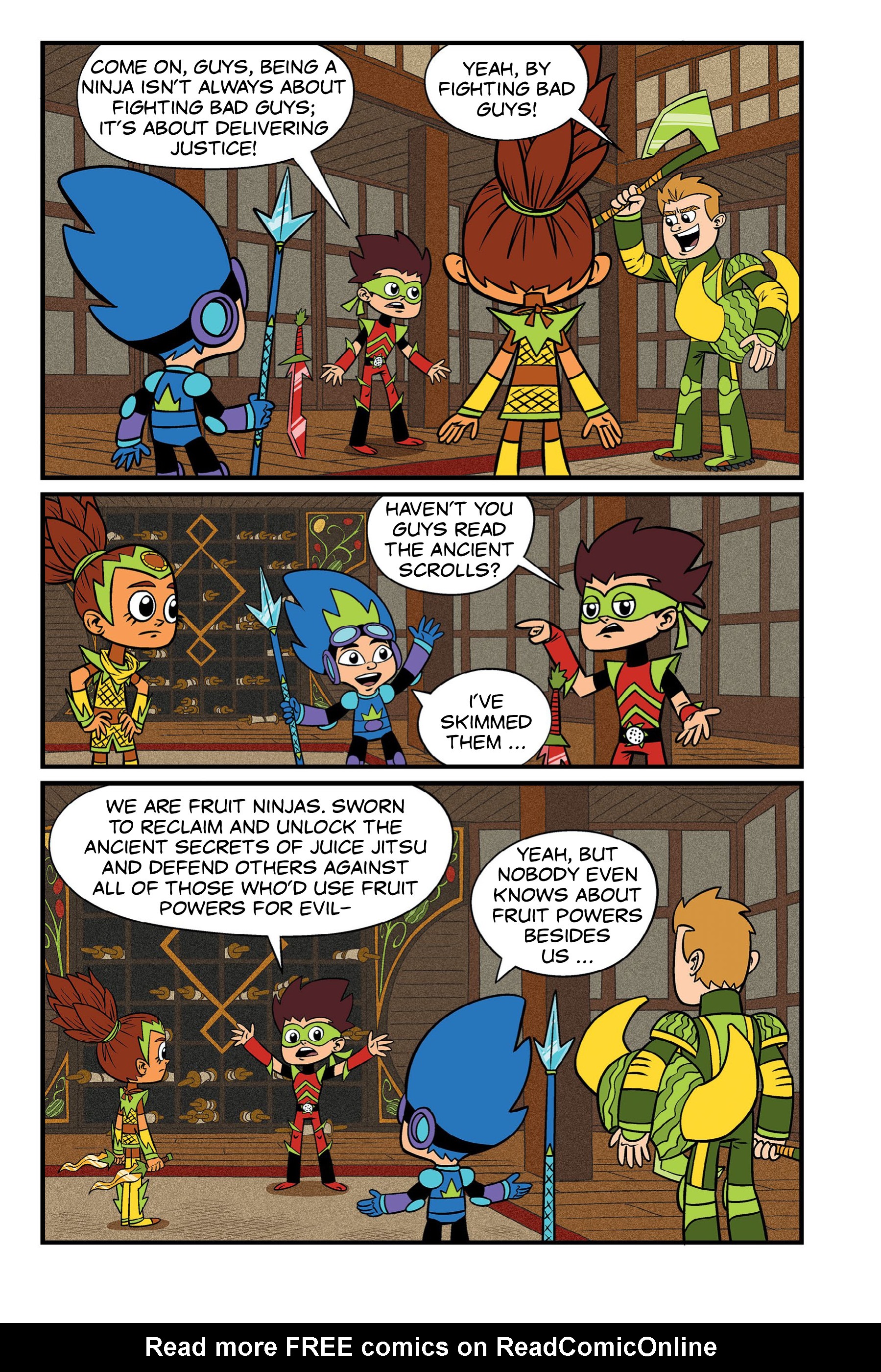 Read online Fruit Ninja: Frenzy Force comic -  Issue # TPB - 23