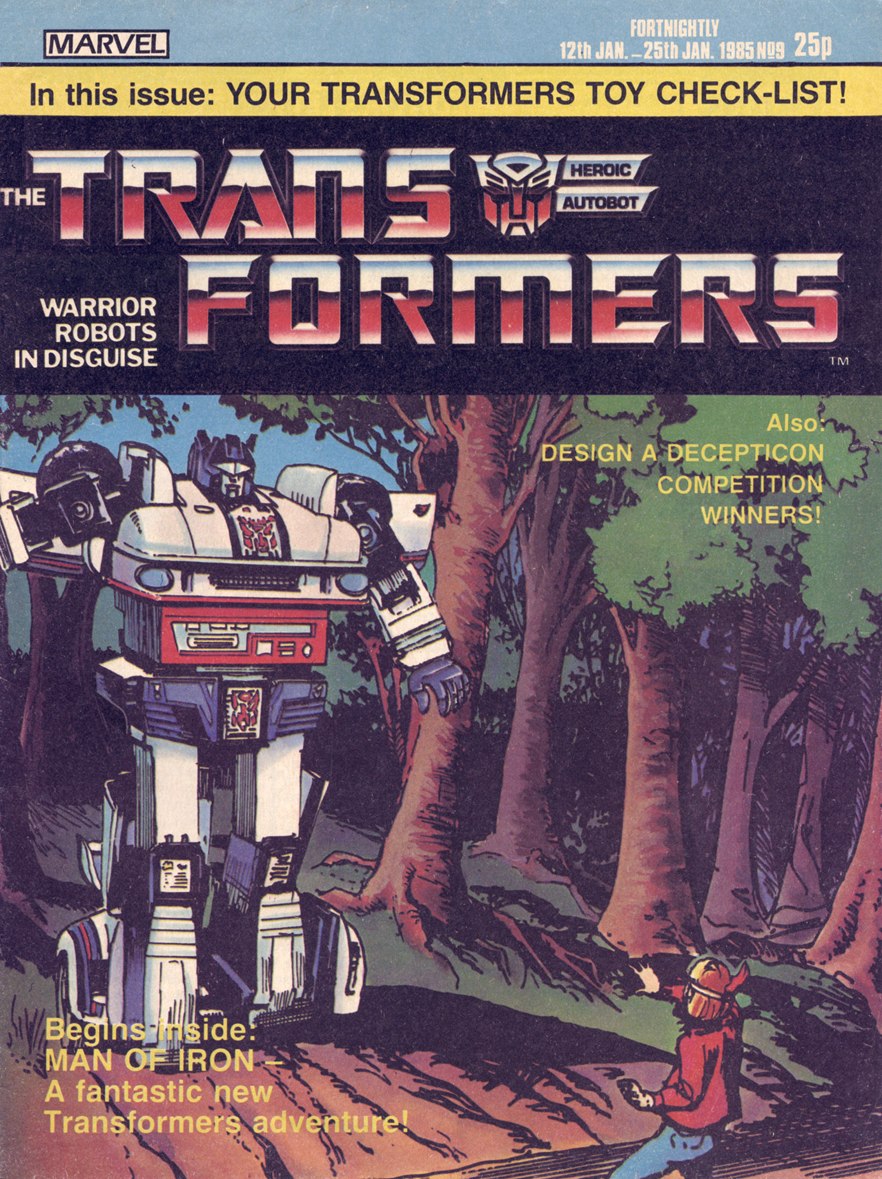 Read online The Transformers (UK) comic -  Issue #9 - 1
