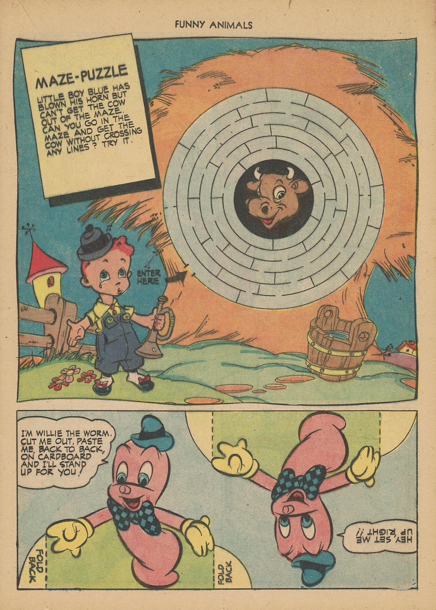 Read online Fawcett's Funny Animals comic -  Issue #14 - 23