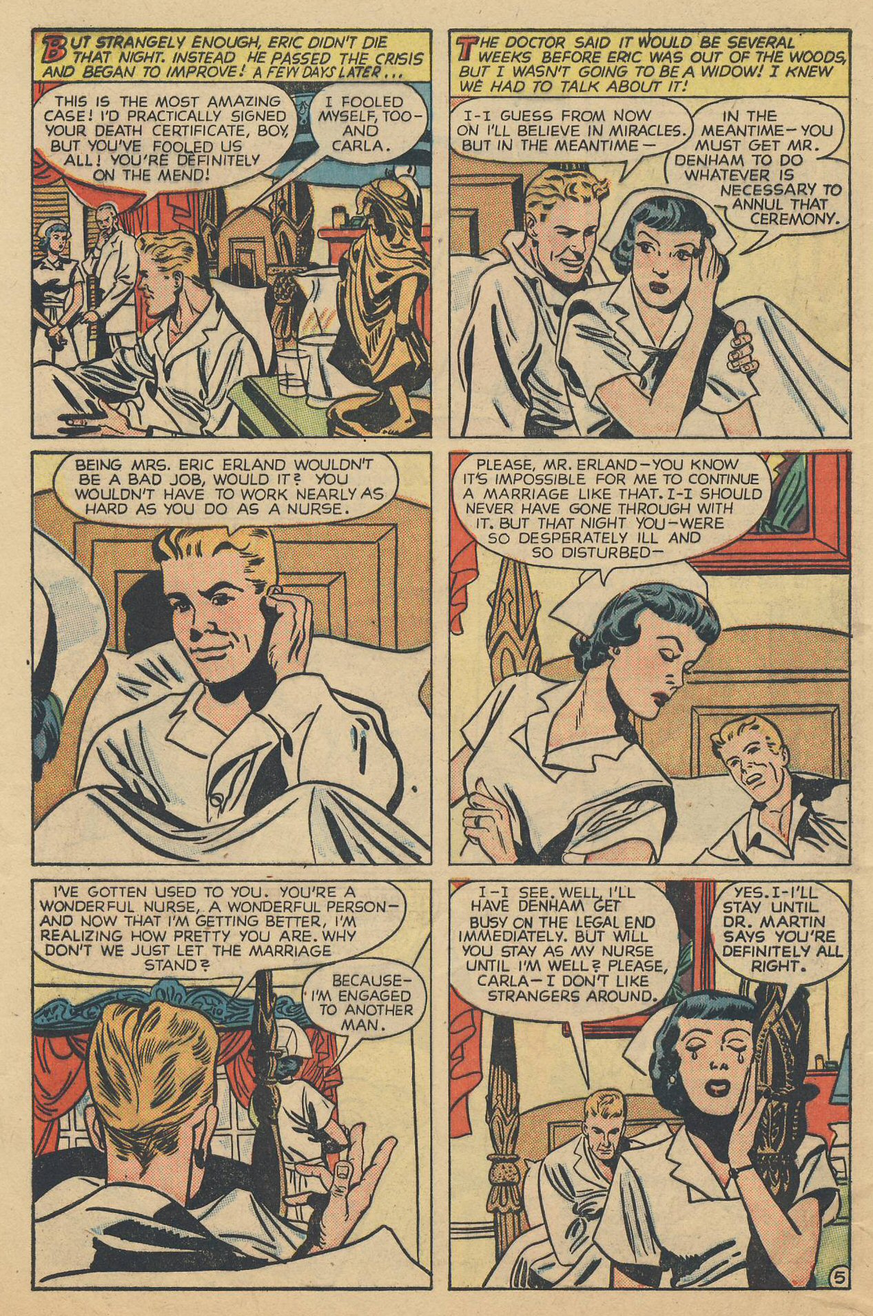 Read online Glamorous Romances comic -  Issue #43 - 32