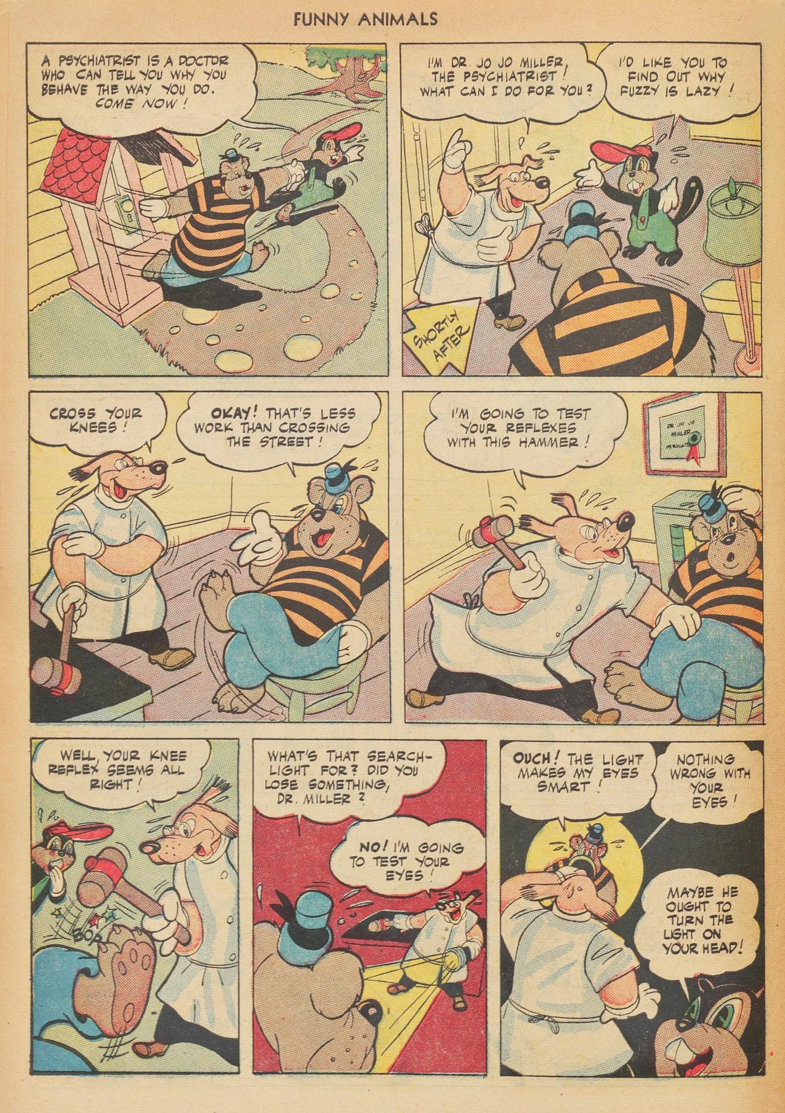 Read online Fawcett's Funny Animals comic -  Issue #49 - 28