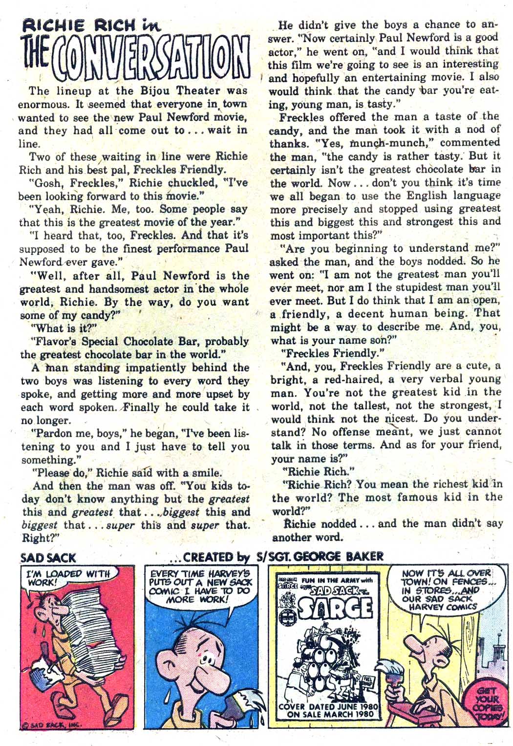 Read online Richie Rich & Dollar the Dog comic -  Issue #13 - 27