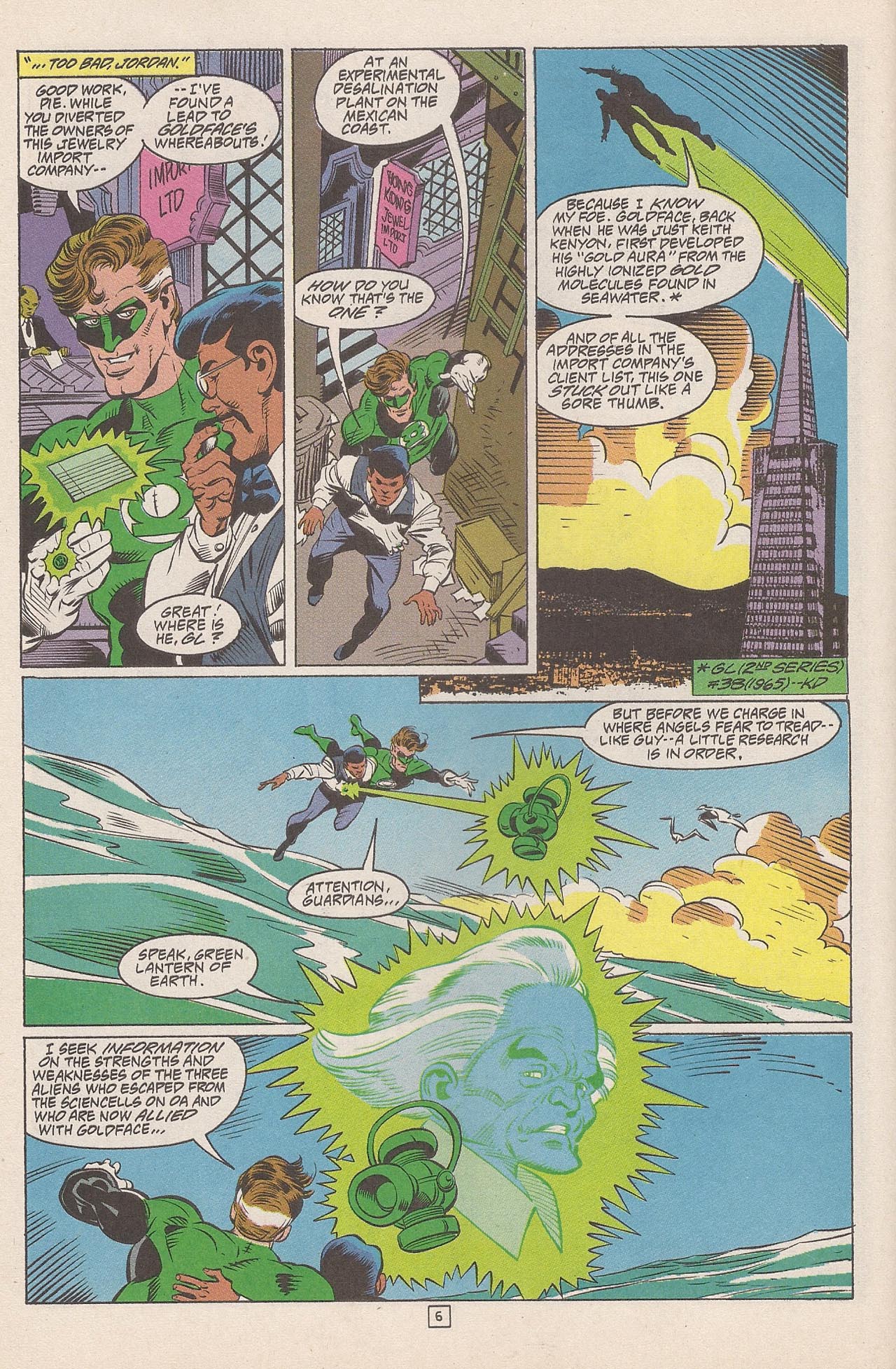 Read online Guy Gardner comic -  Issue #7 - 10