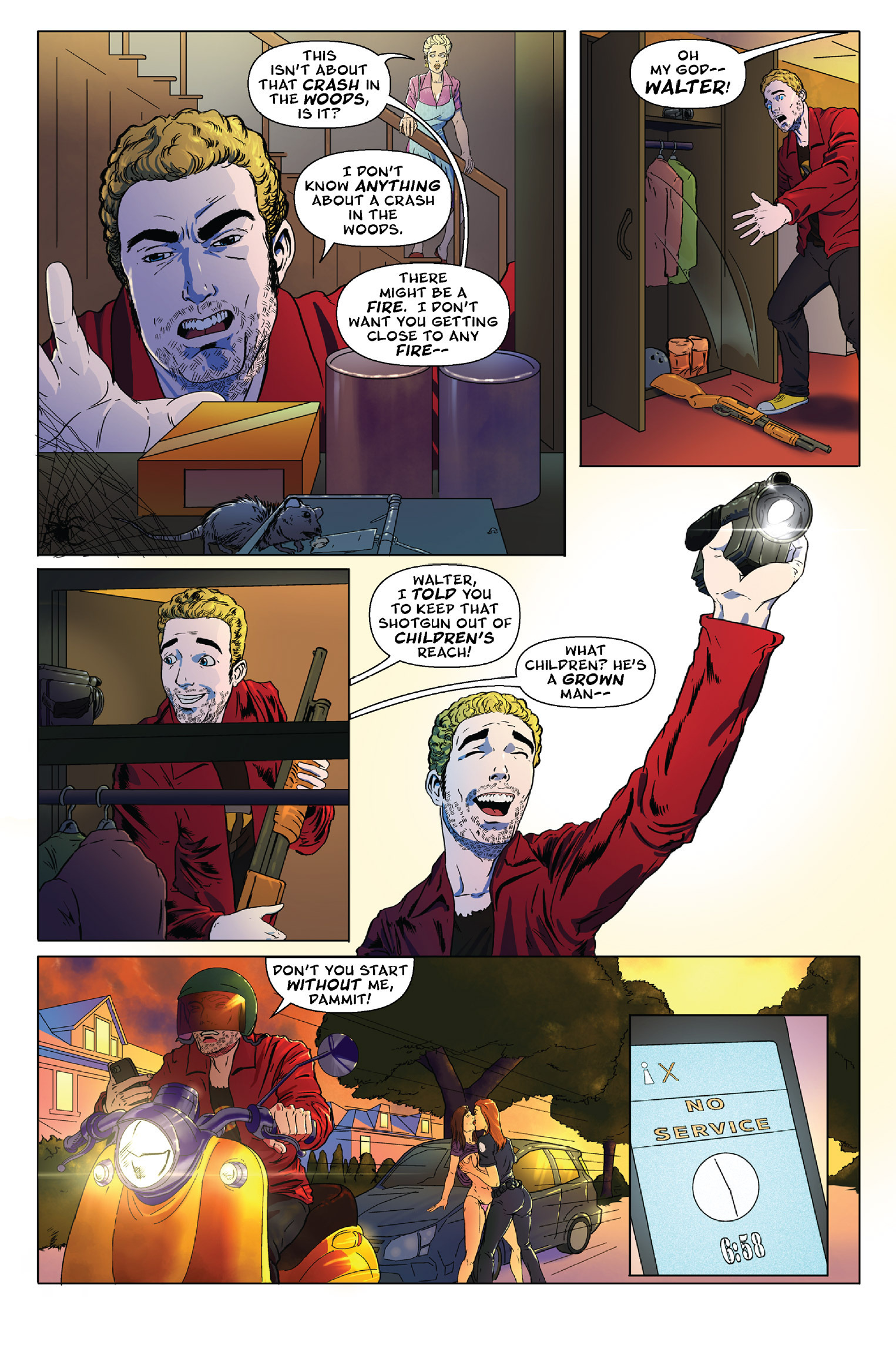 Read online Lesbian Zombies from Outer Space comic -  Issue #1 - 15