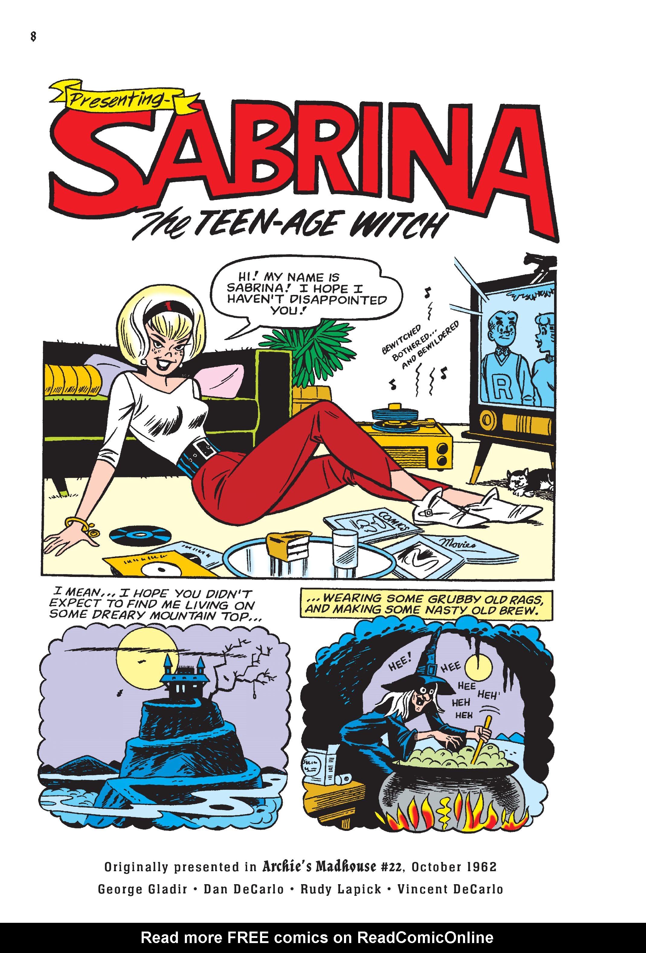 Read online Sabrina the Teen-Age Witch: 60 Magical Stories comic -  Issue # TPB (Part 1) - 10