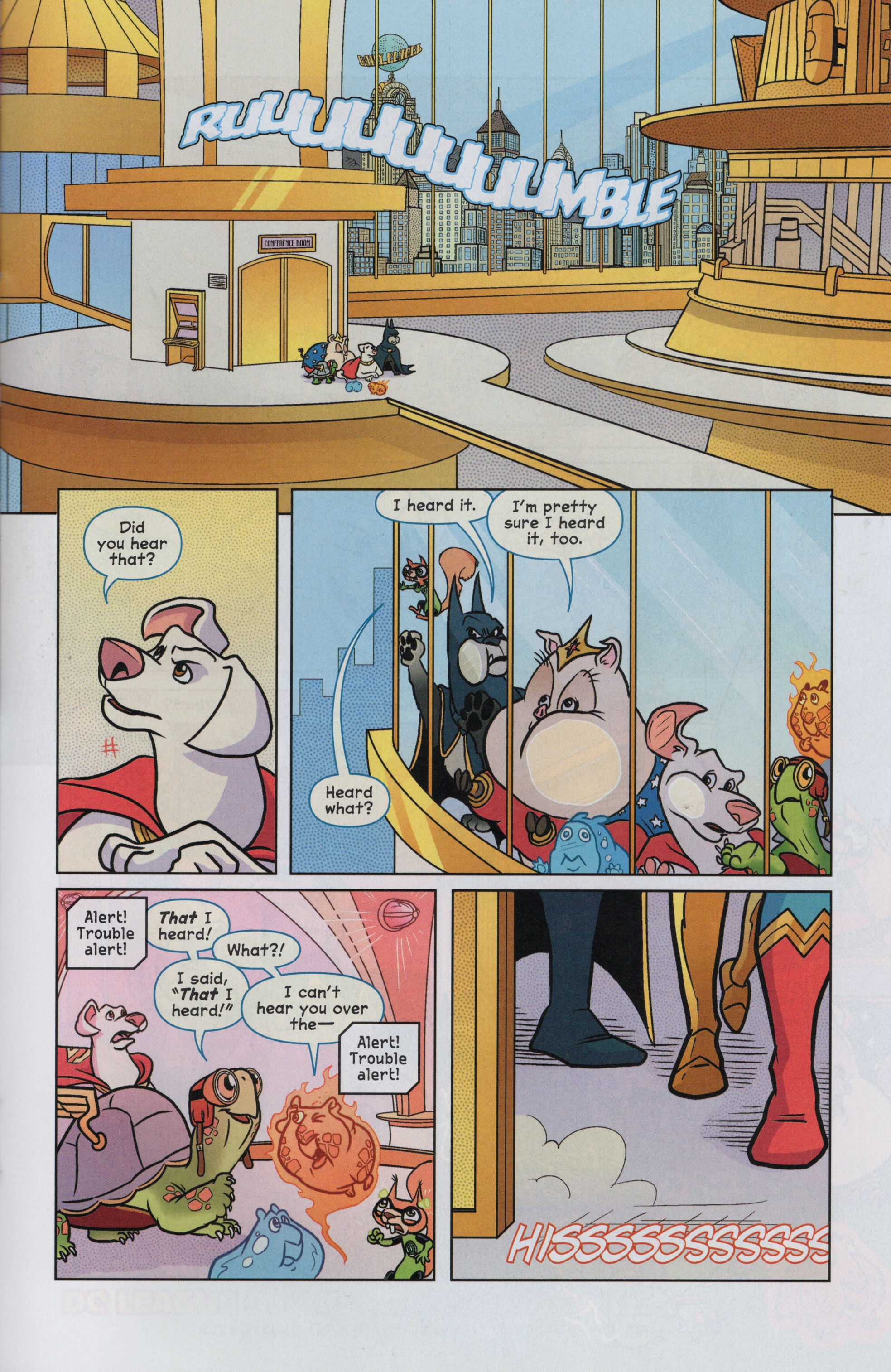 Read online Free Comic Book Day 2022 comic -  Issue # DC League Of Superpets - 21