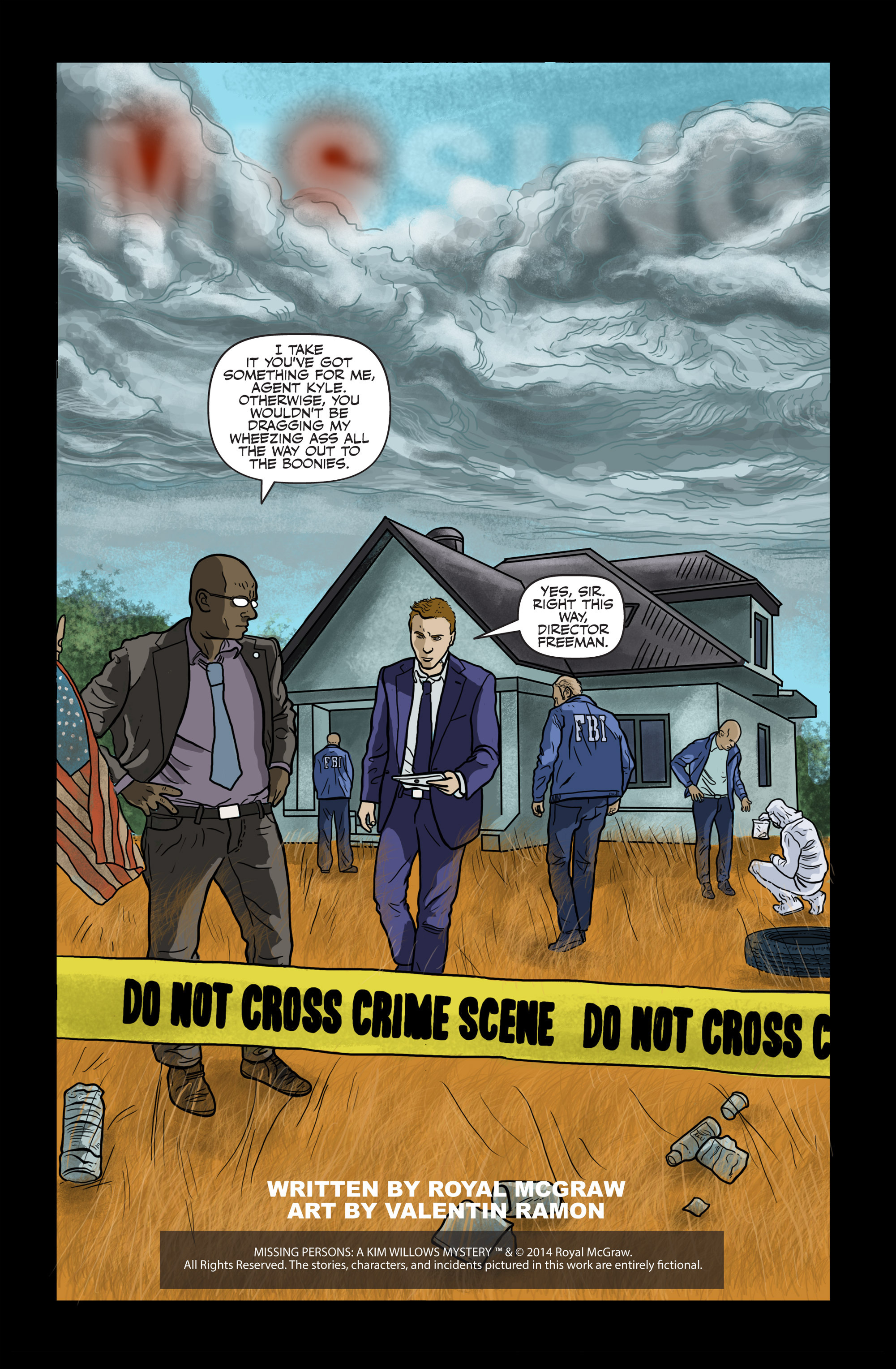 Read online Missing: A Kim Willows Mystery comic -  Issue #3 - 4
