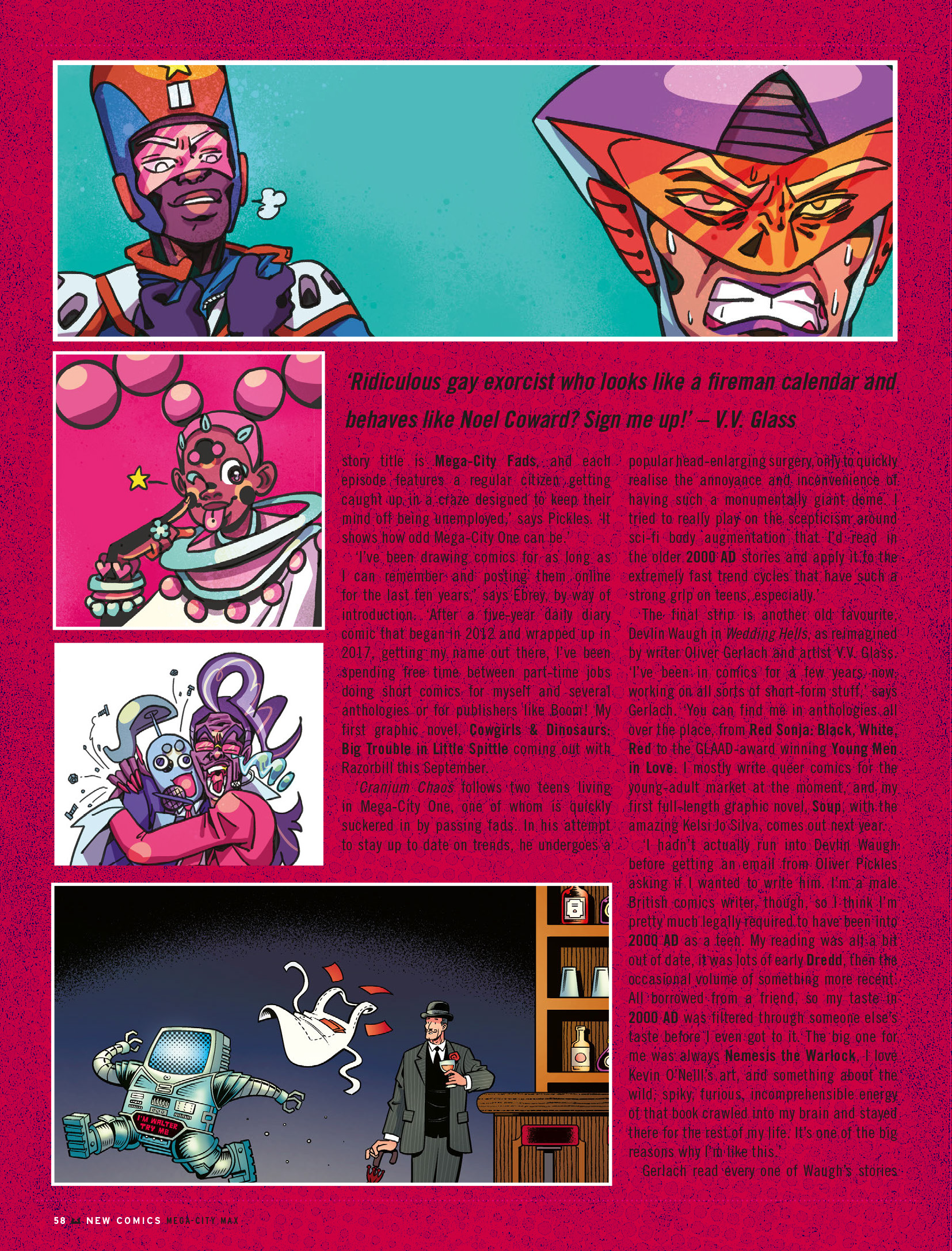 Read online Judge Dredd Megazine (Vol. 5) comic -  Issue #458 - 60