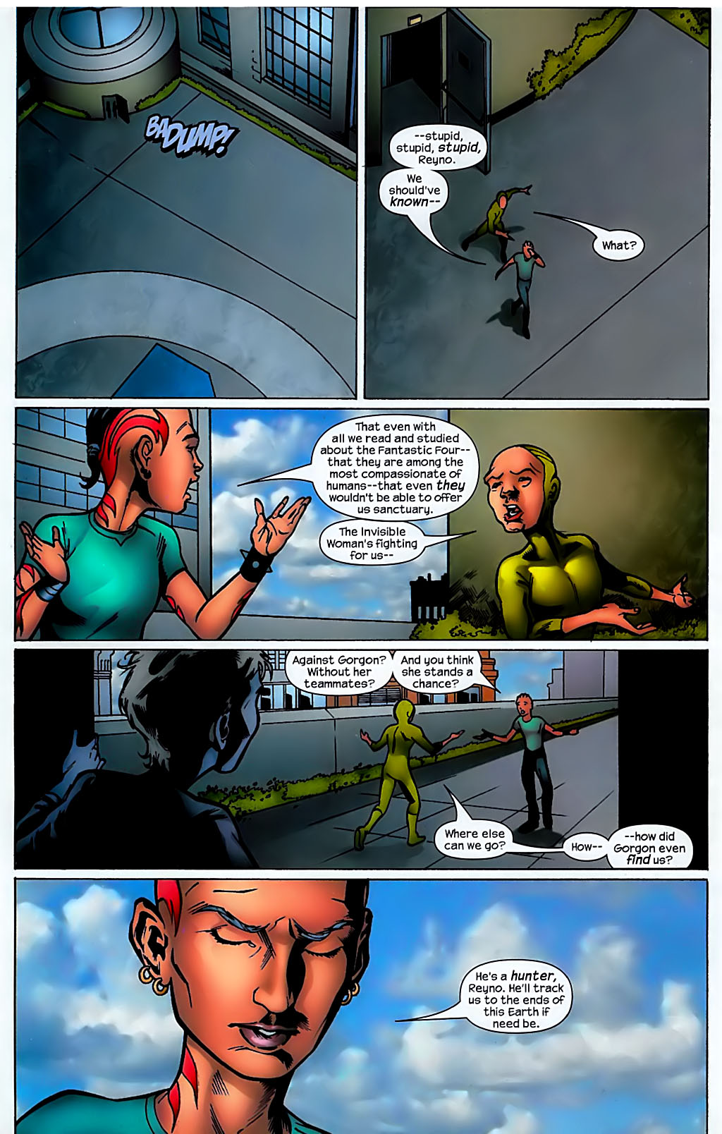 Read online Marvel Knights 4 comic -  Issue #19 - 21