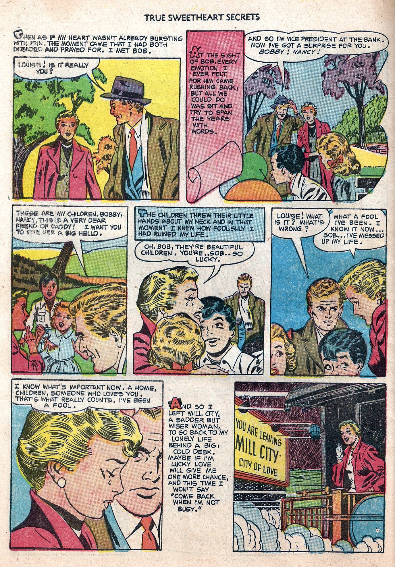 Read online True Sweetheart Secrets comic -  Issue #11 - 34