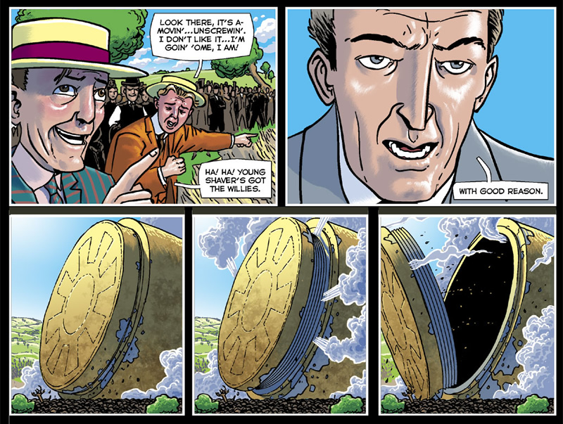 Read online H. G. Wells' The War of the Worlds comic -  Issue # TPB - 18