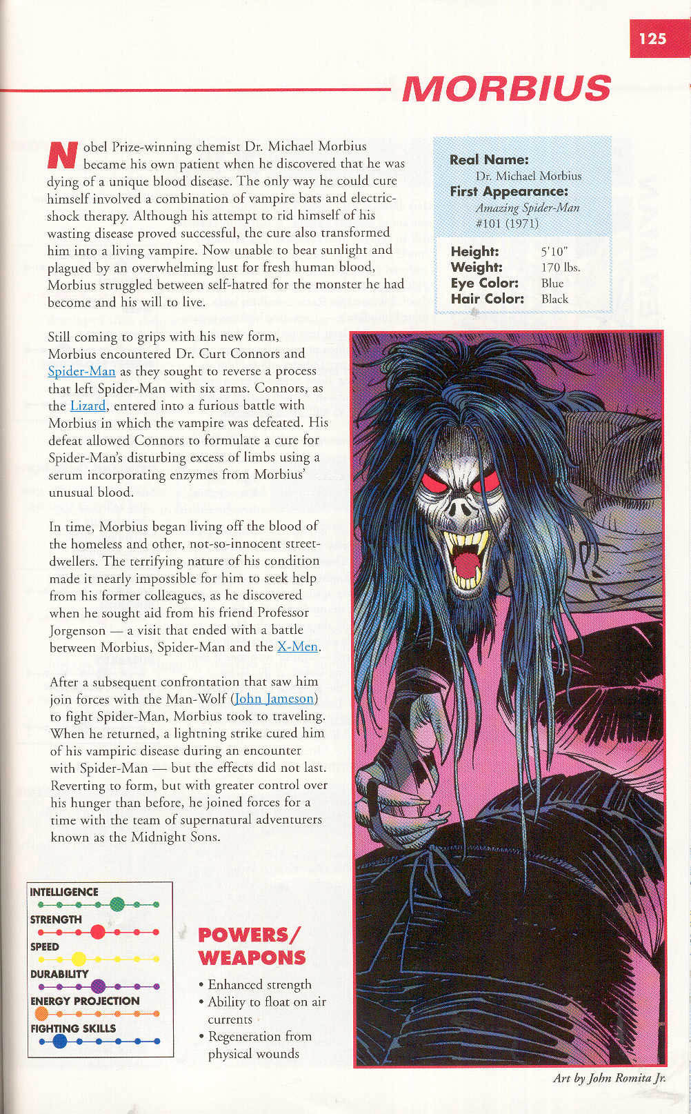 Read online Marvel Encyclopedia comic -  Issue # TPB 4 - 124