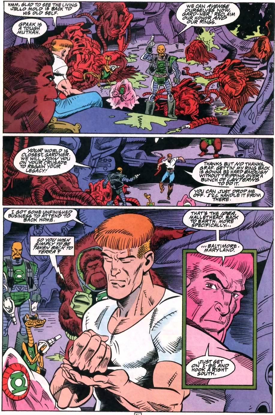 Read online Guy Gardner comic -  Issue #14 - 19