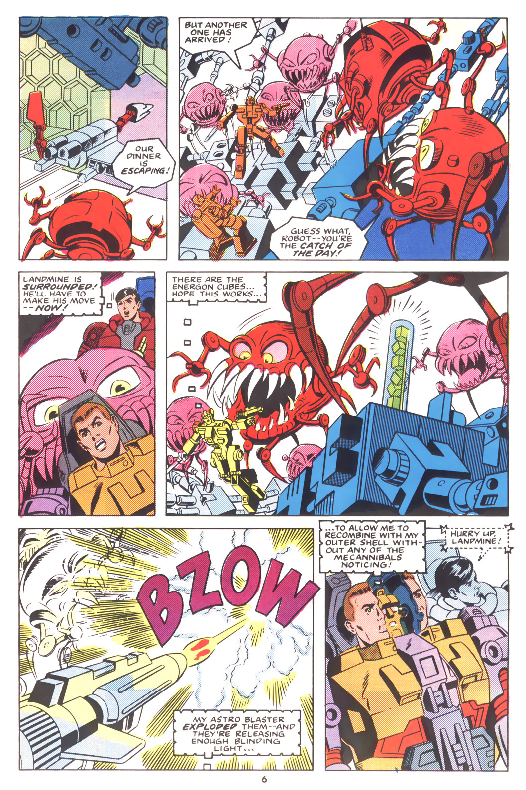 Read online The Transformers (UK) comic -  Issue #215 - 6