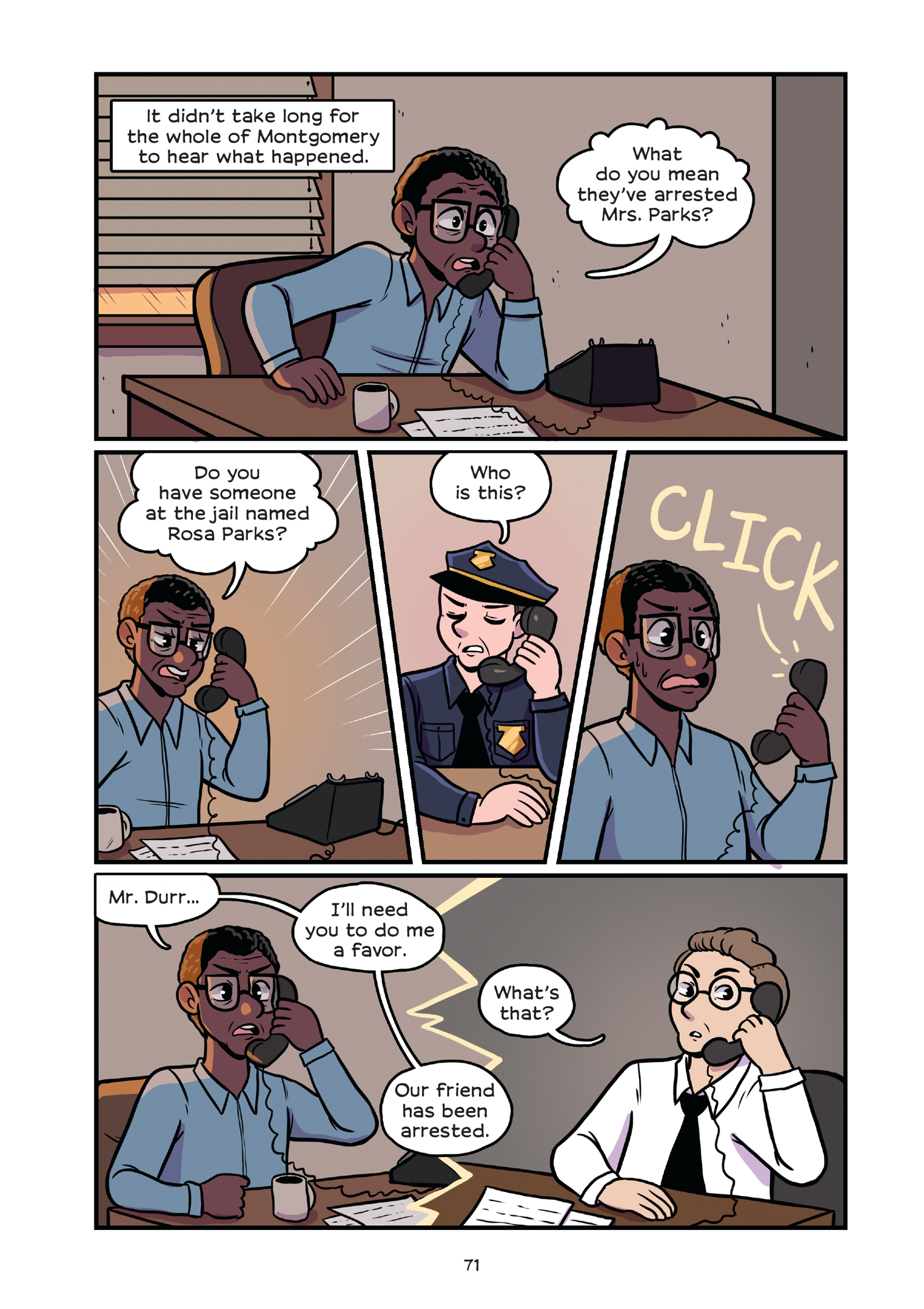 Read online History Comics comic -  Issue # Rosa Parks & Claudette Colvin - Civil Rights Heroes - 76