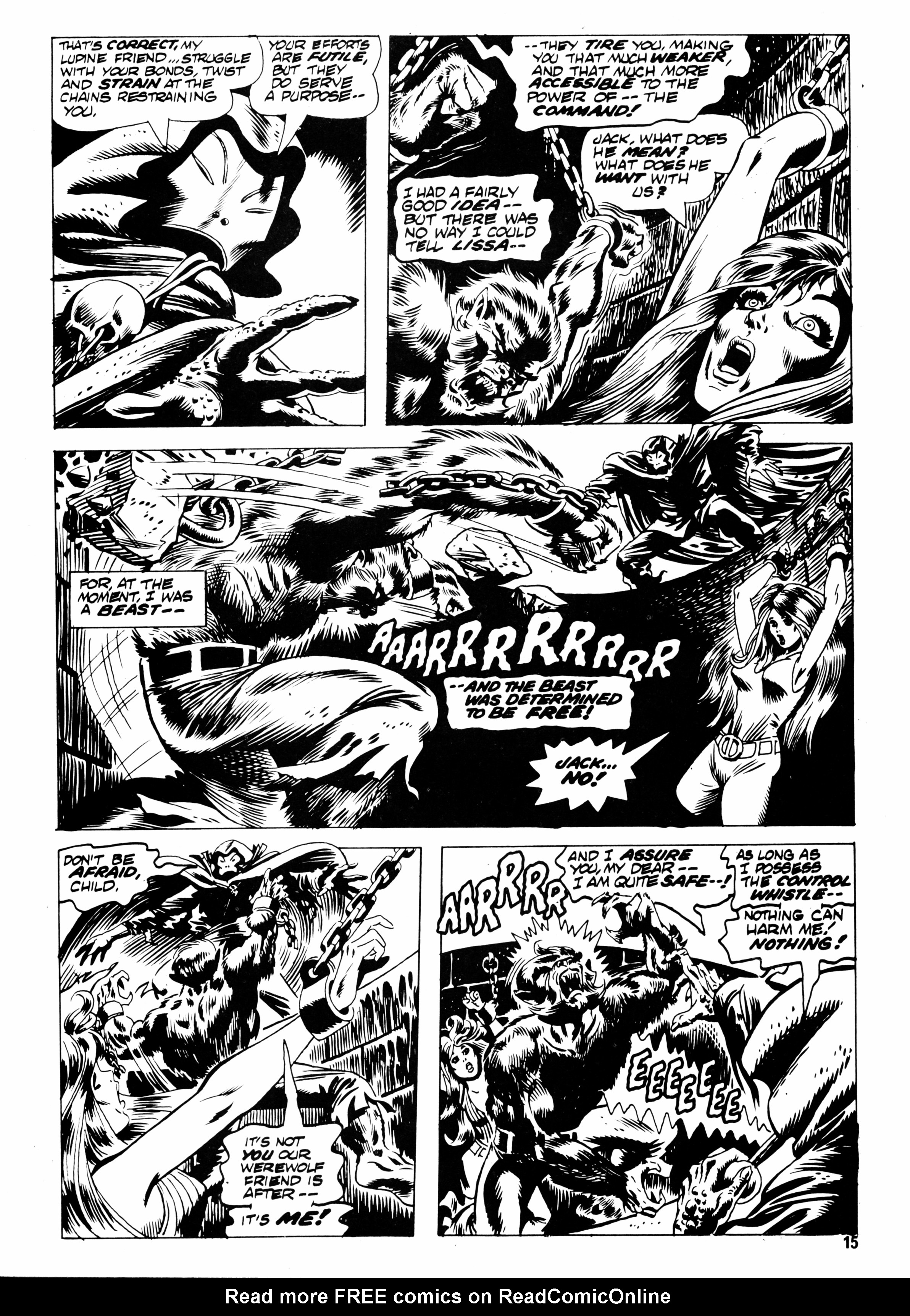 Read online Dracula Lives (1974) comic -  Issue #28 - 15