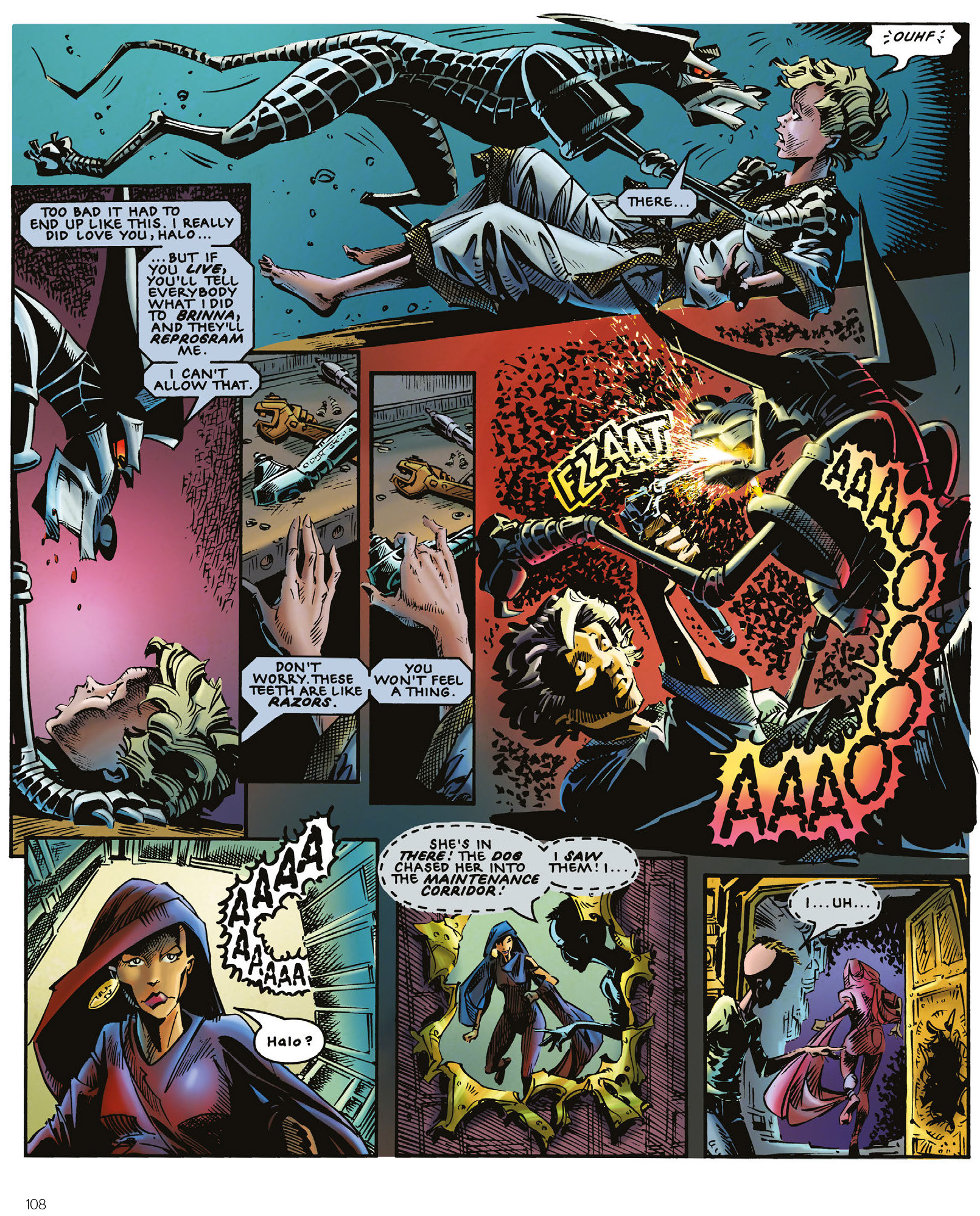 Read online The Ballad of Halo Jones: Full Colour Omnibus Edition comic -  Issue # TPB (Part 2) - 11
