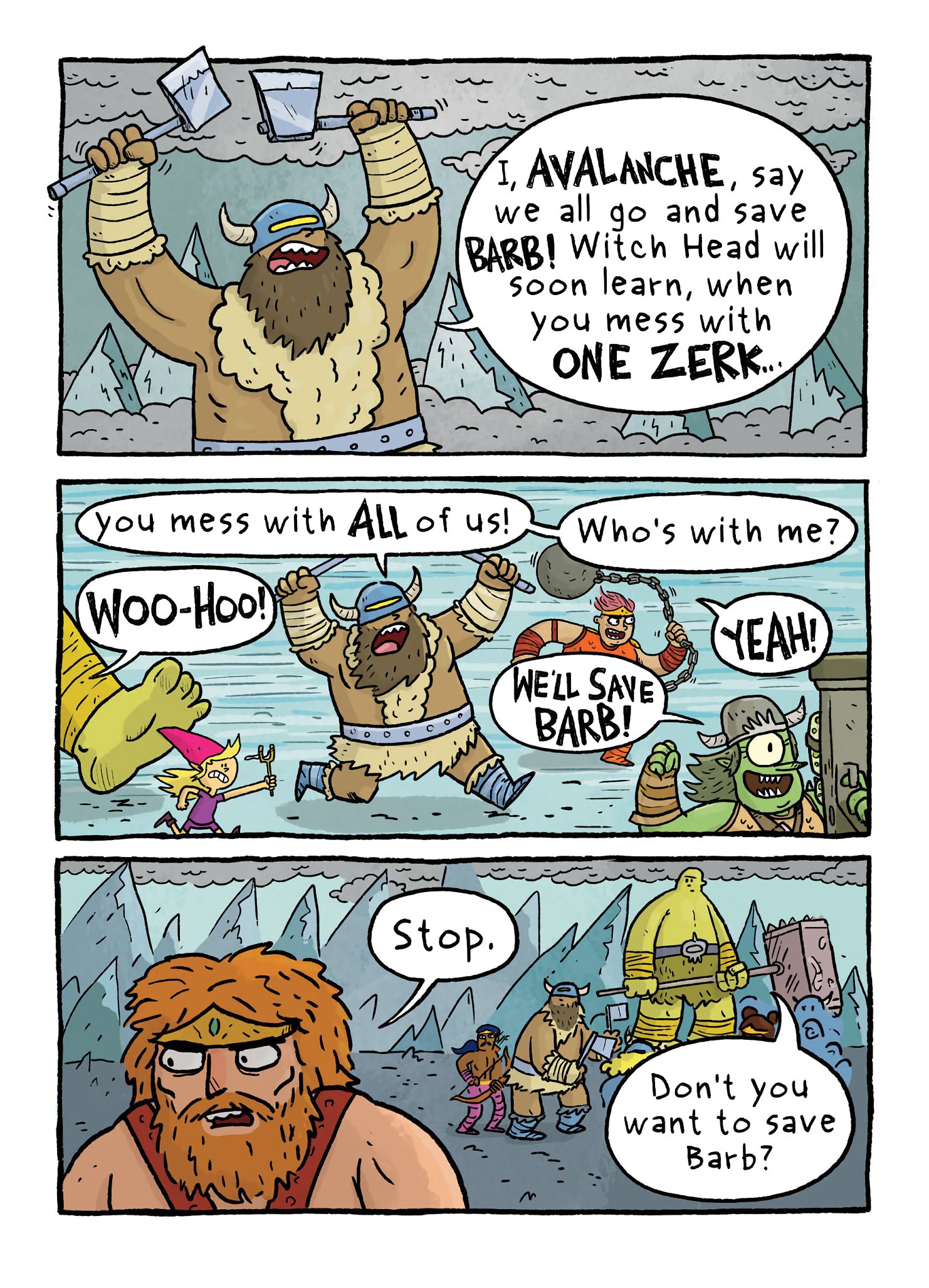 Read online Barb the Last Berzerker comic -  Issue # TPB 2 (Part 3) - 27
