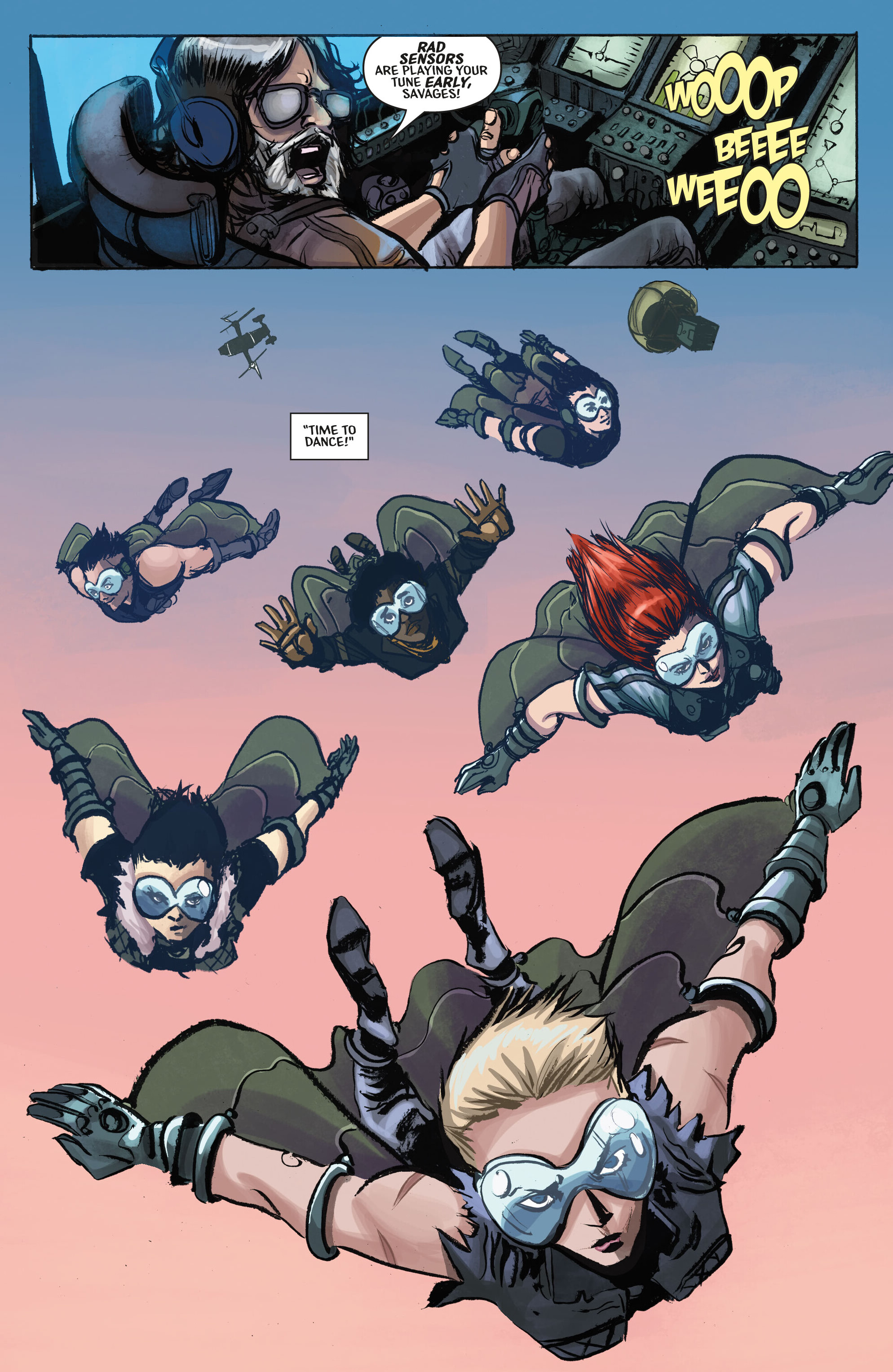 Read online Savage Squad 6 comic -  Issue #1 - 10