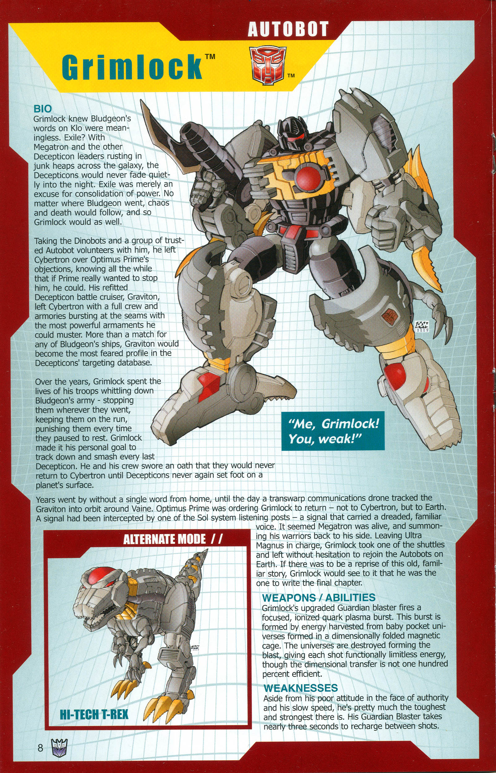 Read online Transformers: Collectors' Club comic -  Issue #13 - 8