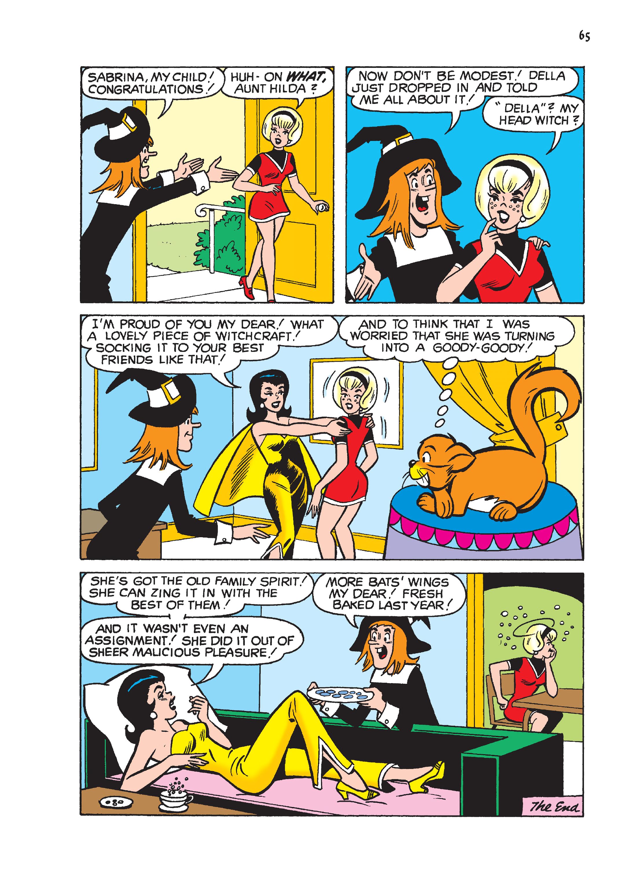 Read online Sabrina the Teen-Age Witch: 60 Magical Stories comic -  Issue # TPB (Part 1) - 67