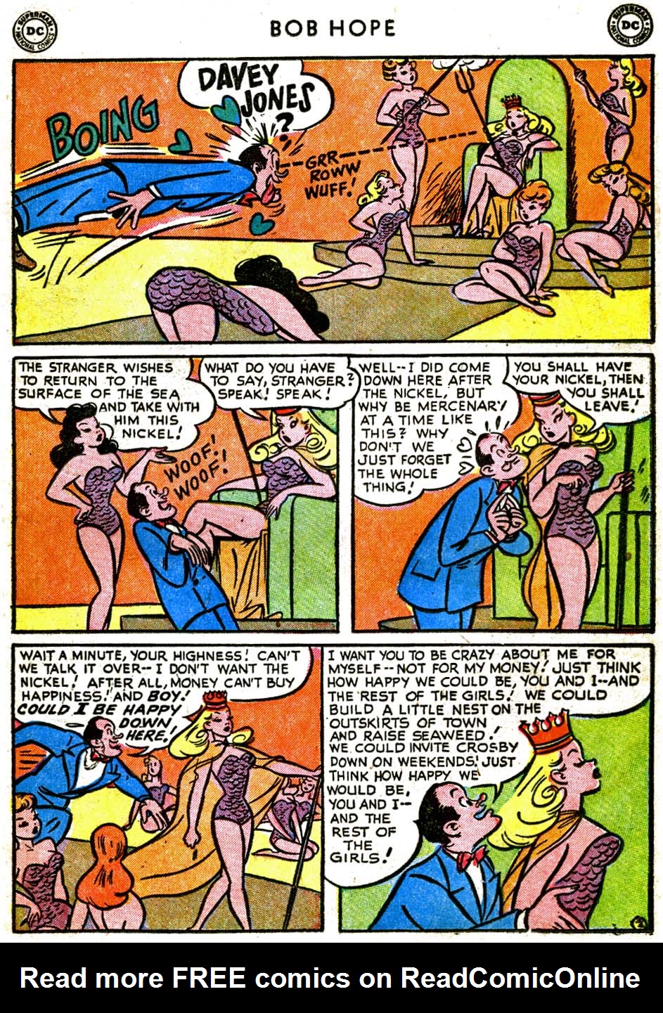 Read online The Adventures of Bob Hope comic -  Issue #20 - 23