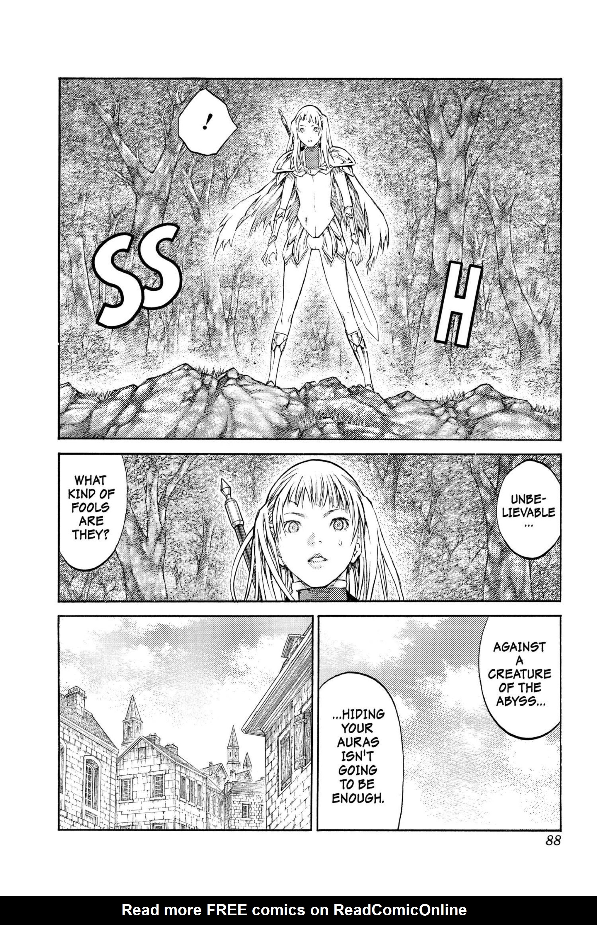 Read online Claymore comic -  Issue #16 - 84