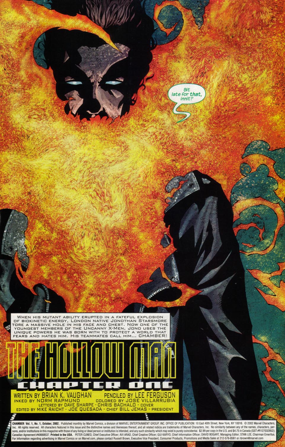 Read online Chamber comic -  Issue #1 - 3