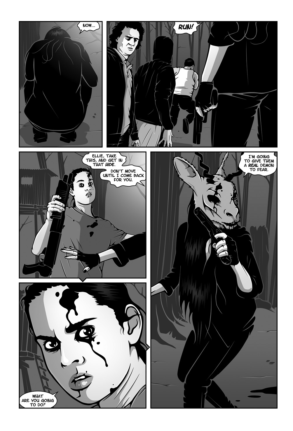 Read online Hollow Girl comic -  Issue #8 - 33