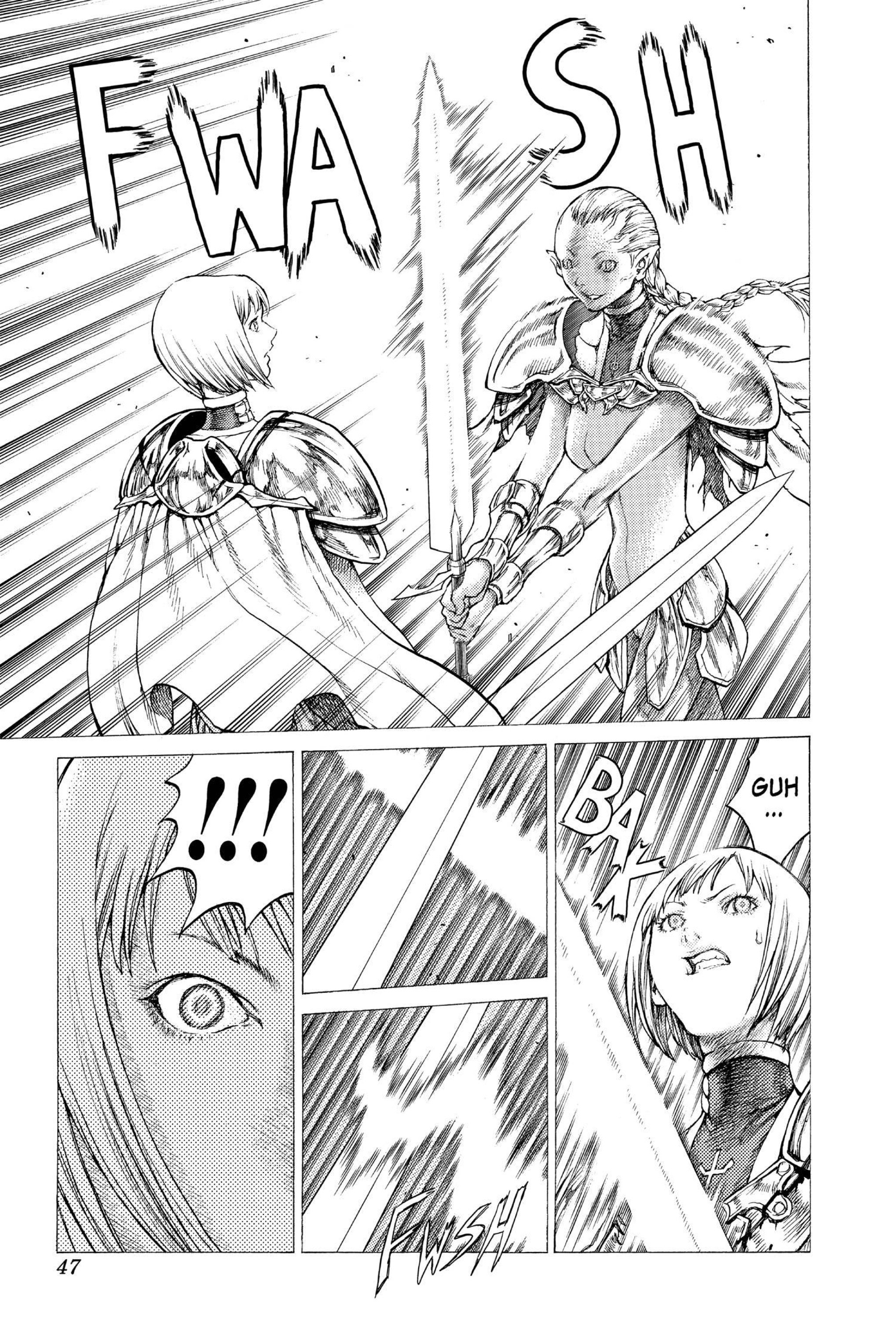 Read online Claymore comic -  Issue #7 - 43