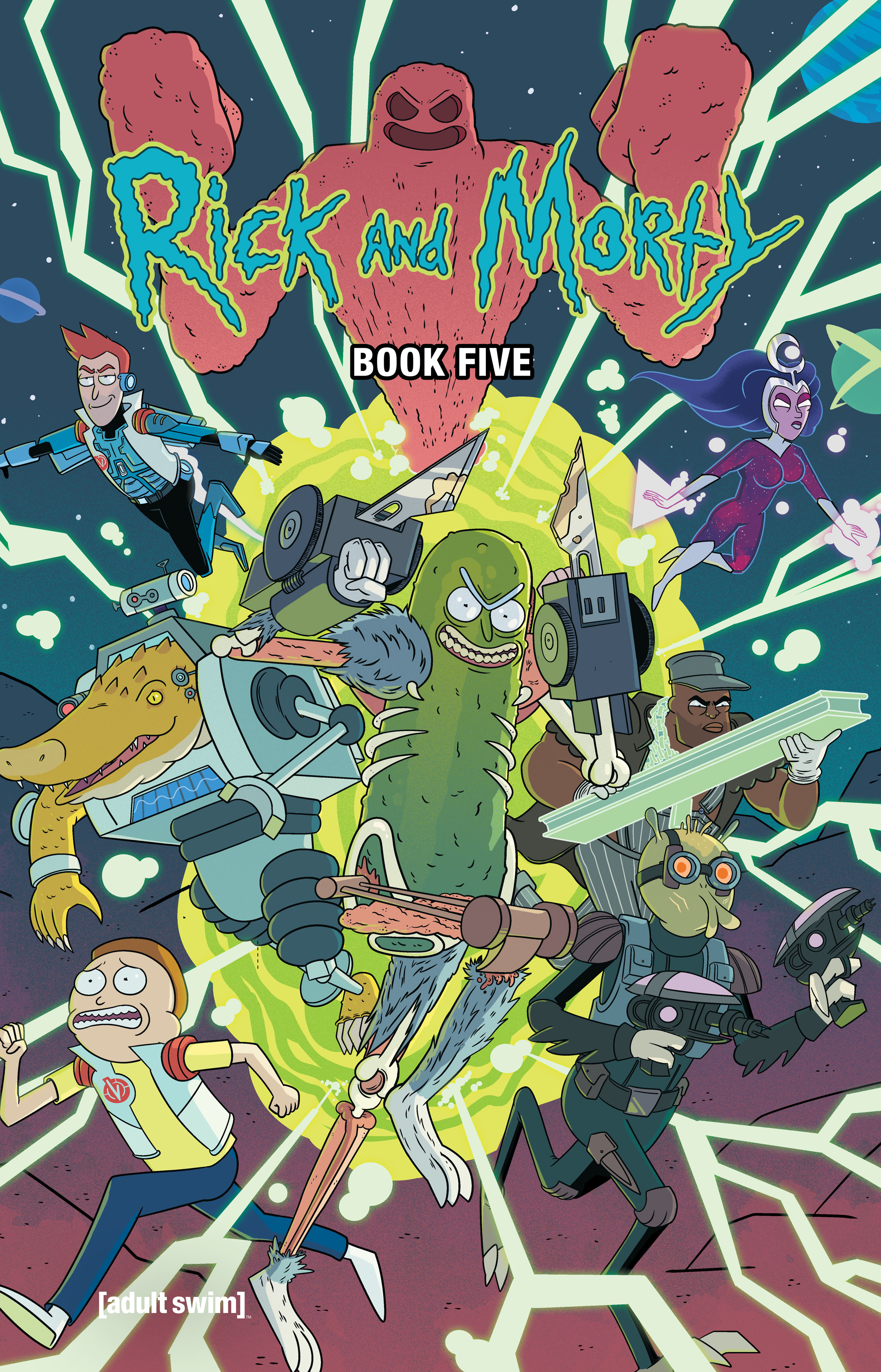 Read online Rick and Morty Deluxe Edition comic -  Issue # TPB 5 (Part 1) - 1
