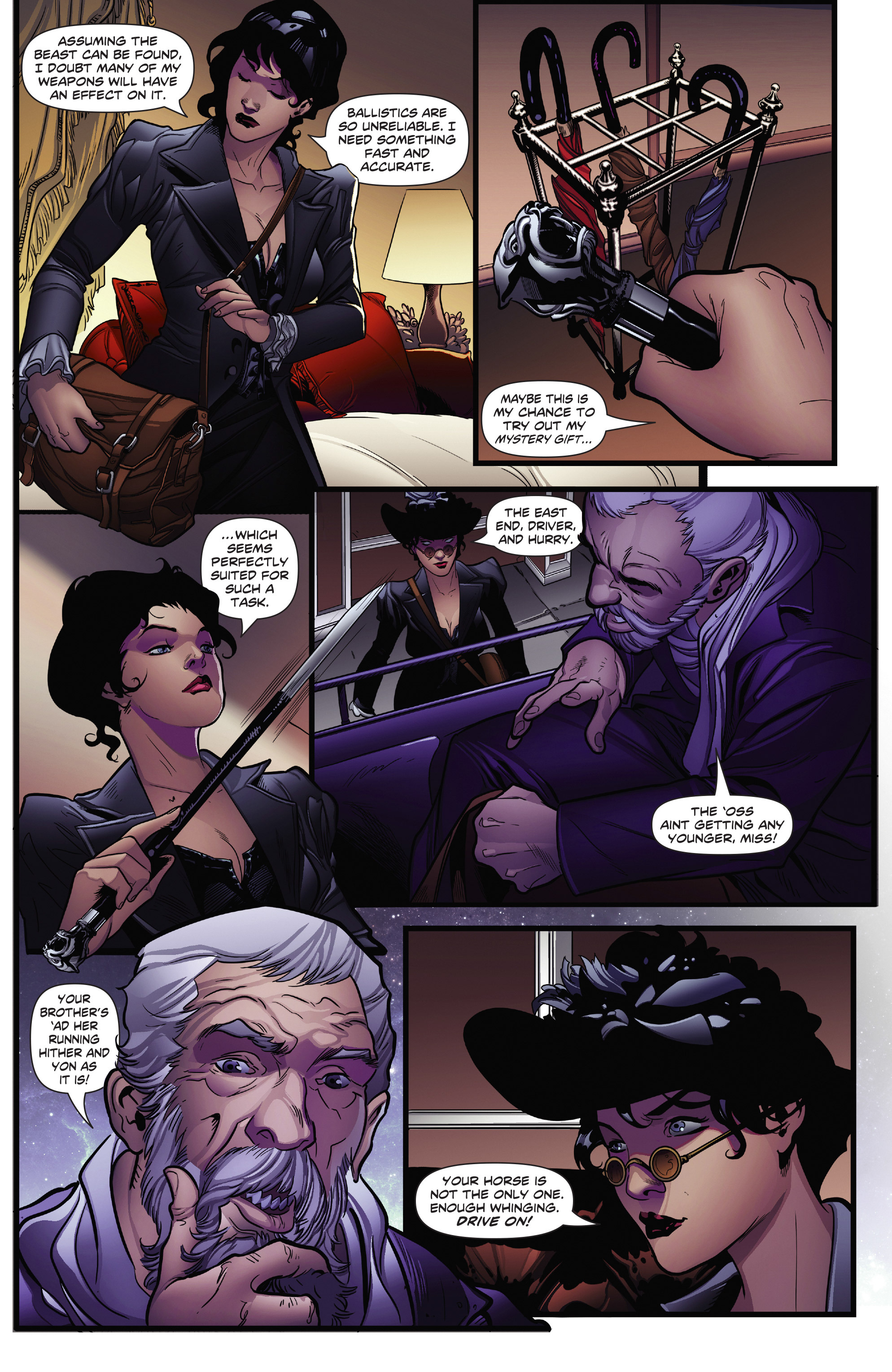 Read online Swords of Sorrow: Dejah Thoris & Irene Adler comic -  Issue #1 - 15
