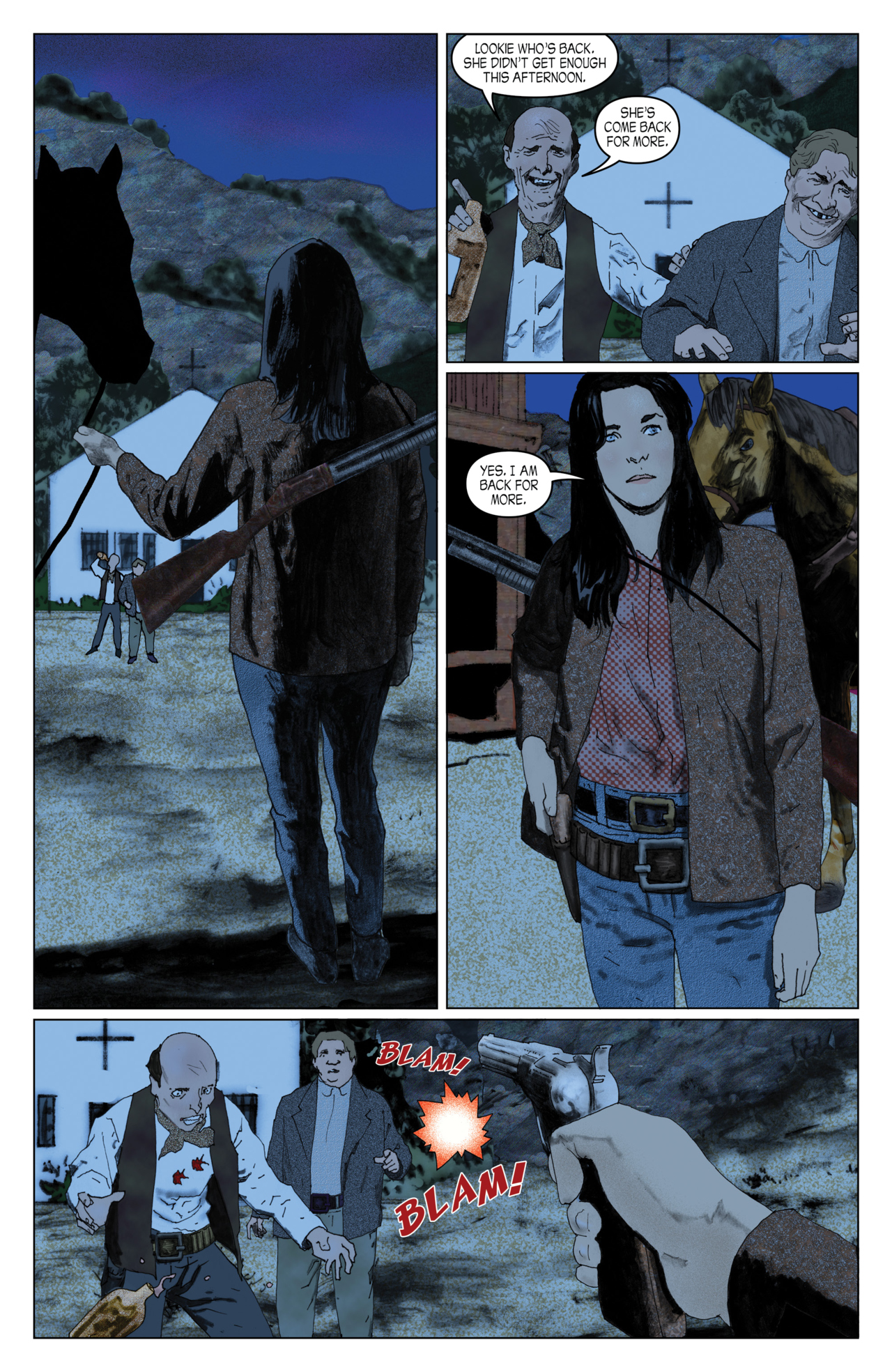 Read online John Carpenter's Night Terrors comic -  Issue # Black Sparrow - 122