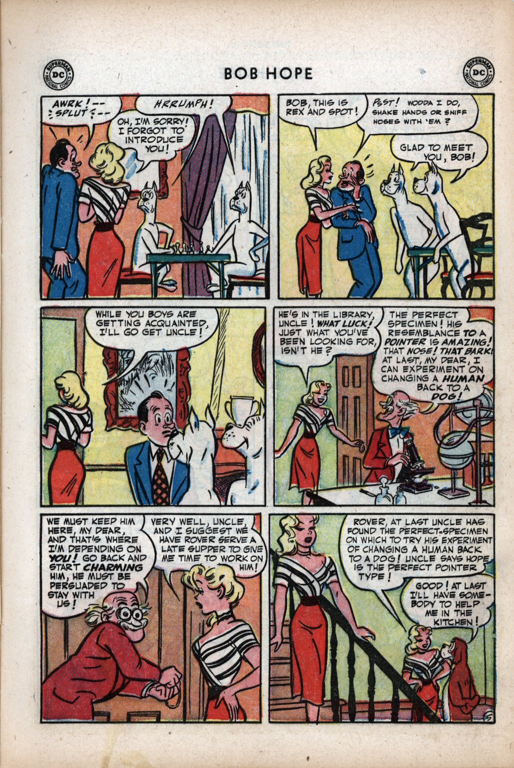 Read online The Adventures of Bob Hope comic -  Issue #14 - 7