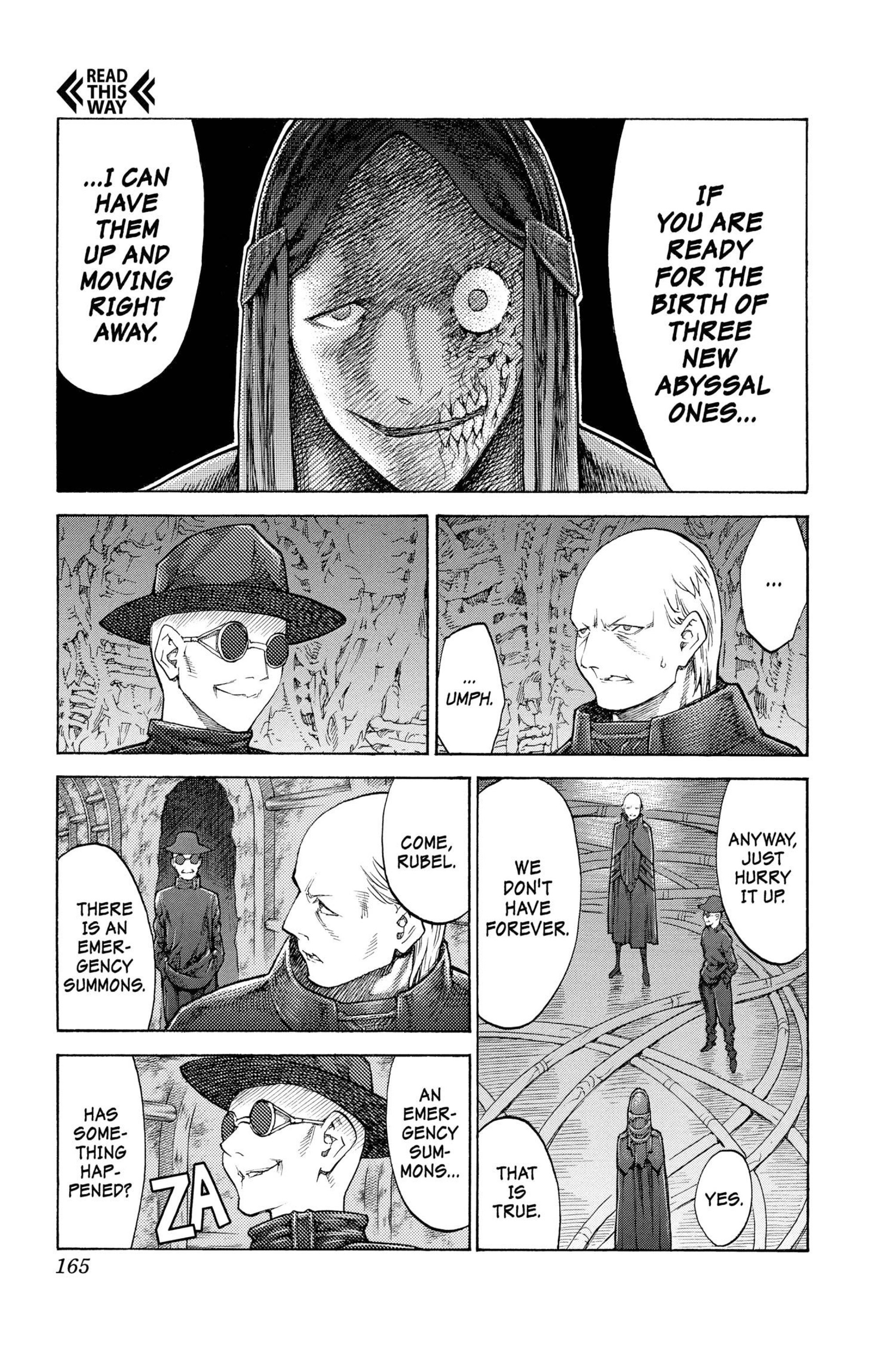 Read online Claymore comic -  Issue #20 - 156