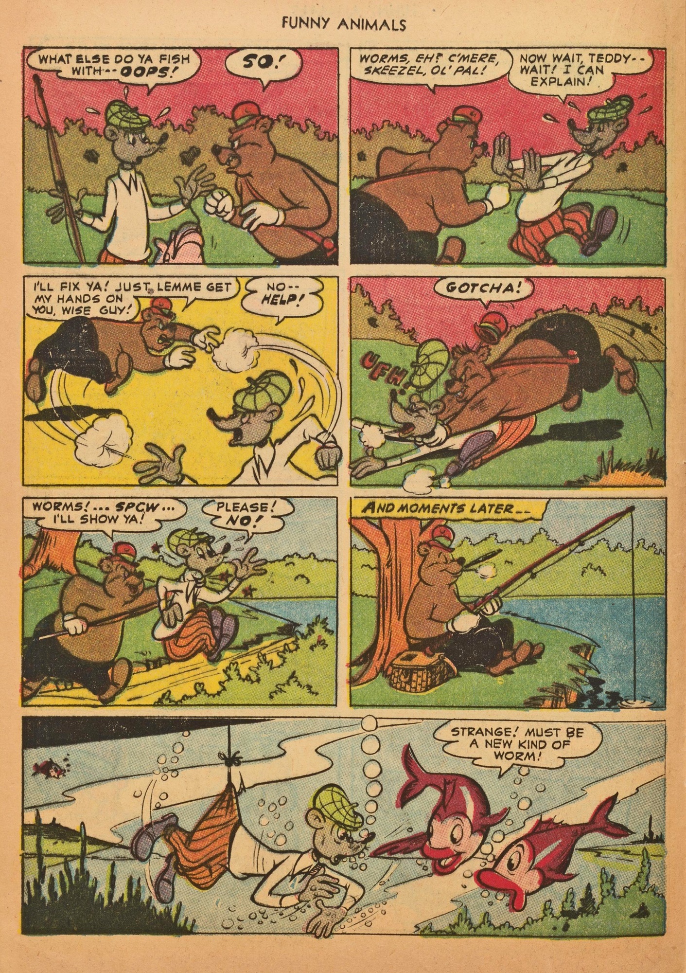 Read online Fawcett's Funny Animals comic -  Issue #79 - 16