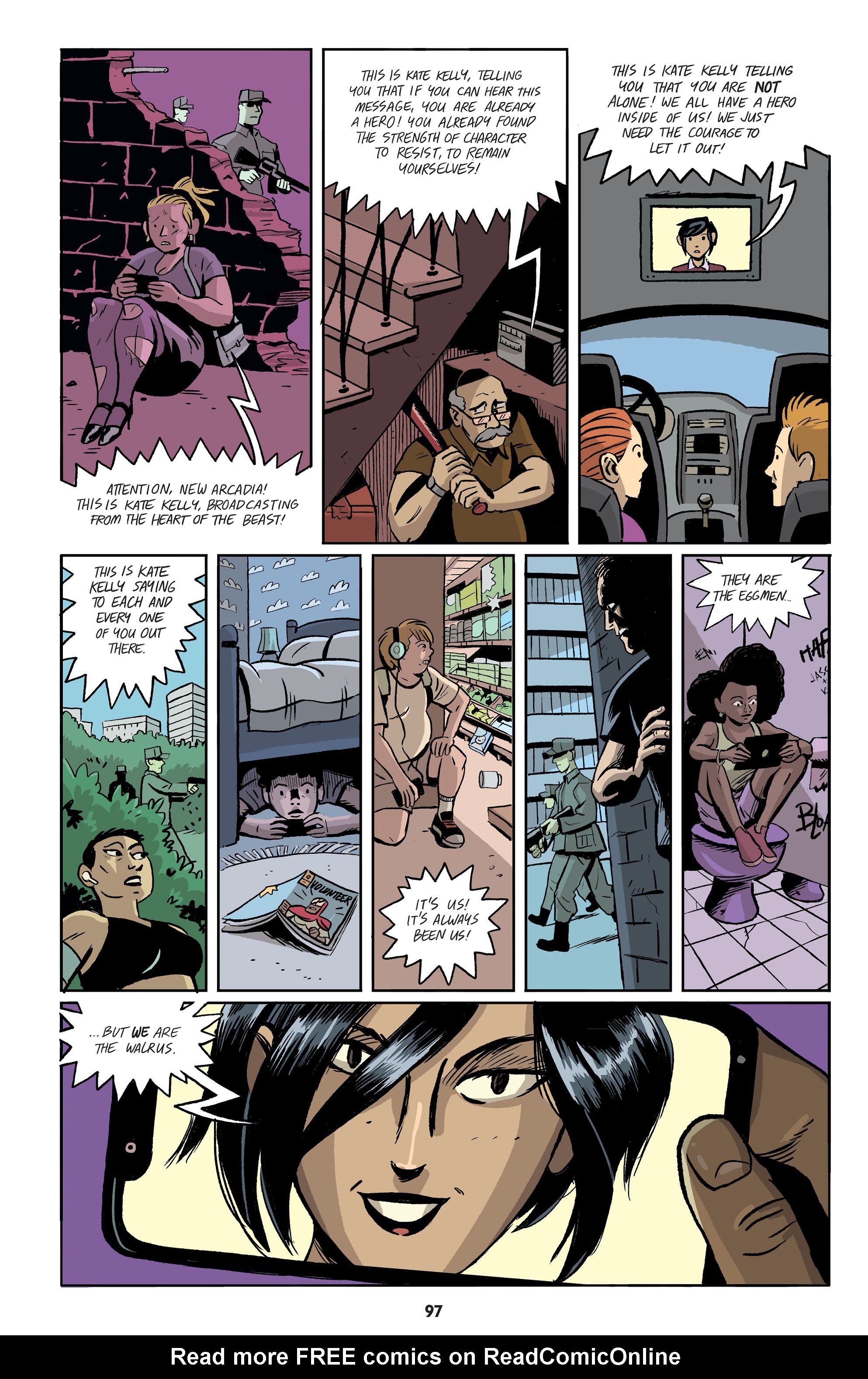 Read online Action Journalism comic -  Issue # TPB - 96