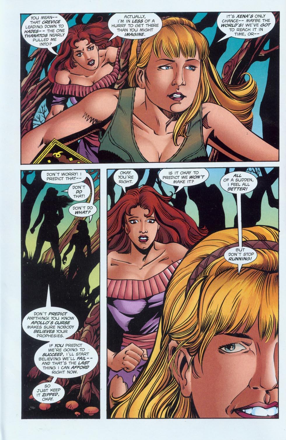 Read online Xena: Warrior Princess vs Callisto comic -  Issue #3 - 4