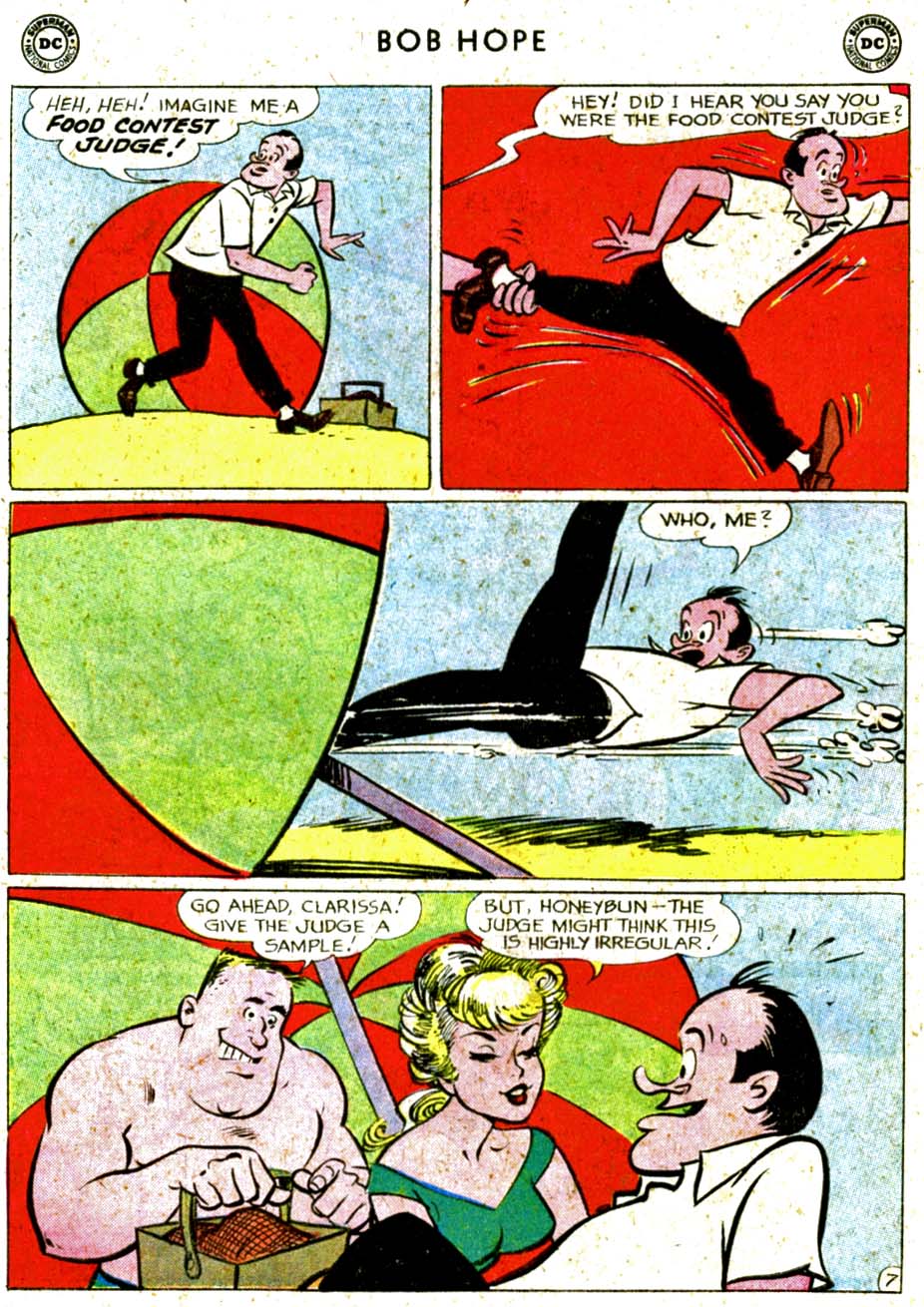 Read online The Adventures of Bob Hope comic -  Issue #75 - 9