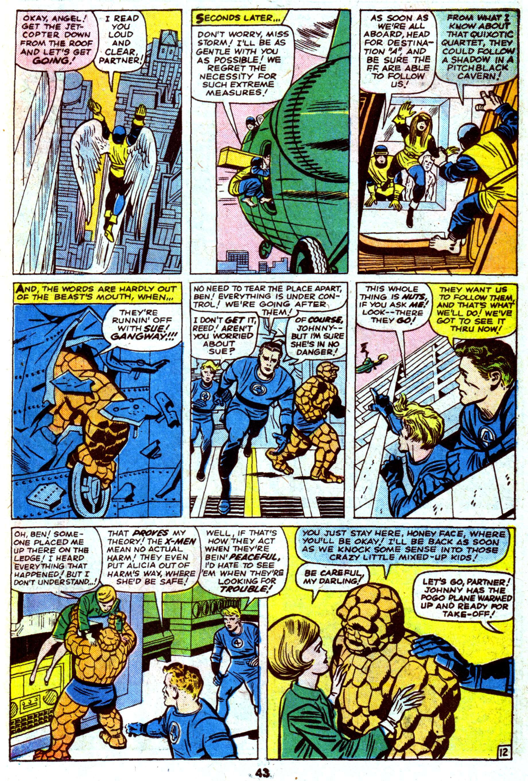 Read online Giant-Size Fantastic Four comic -  Issue #4 - 45
