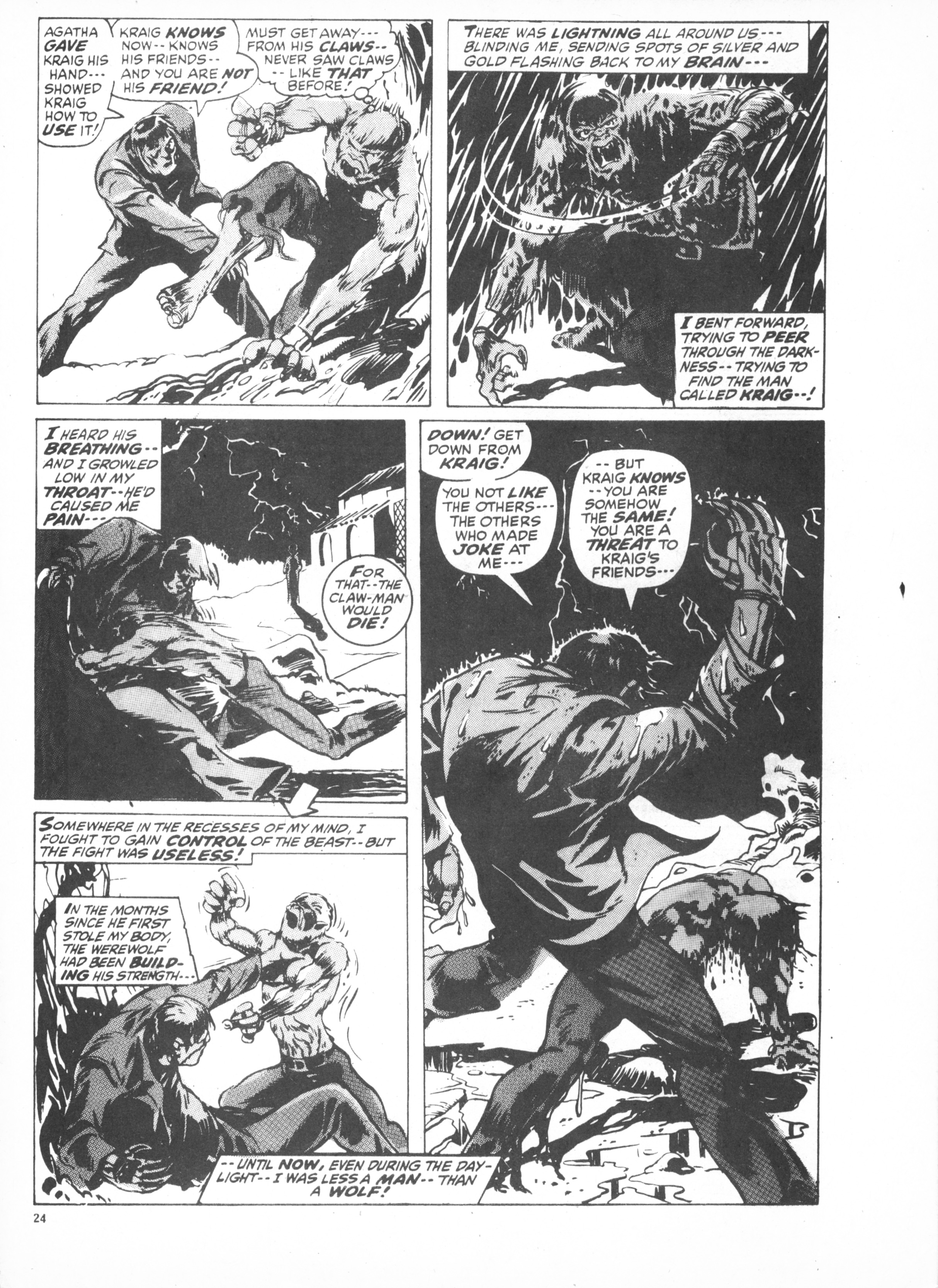 Read online Dracula Lives (1974) comic -  Issue #7 - 24