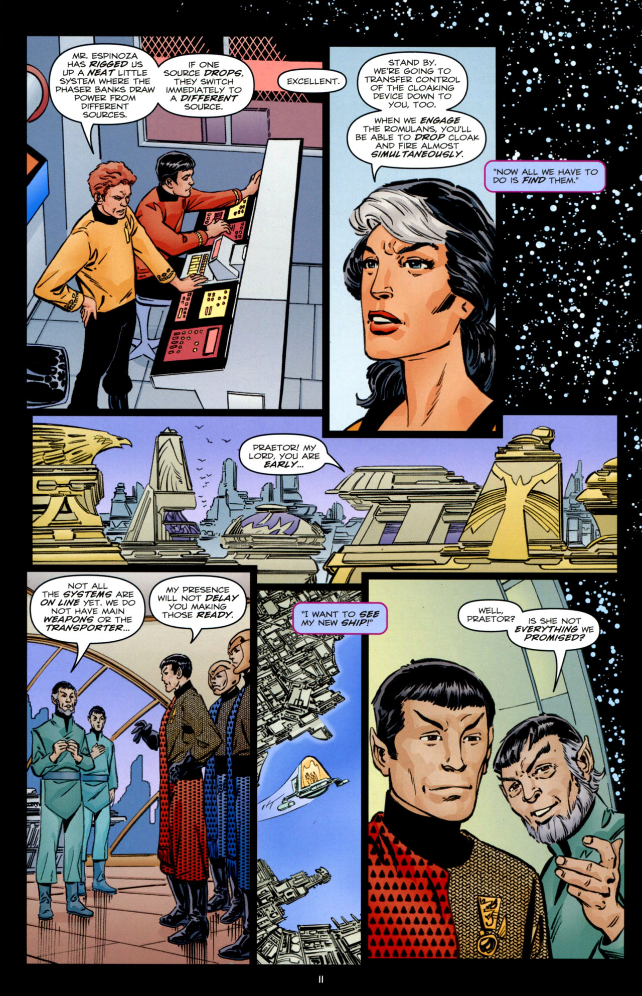 Read online Star Trek: Romulans Schism comic -  Issue #2 - 11